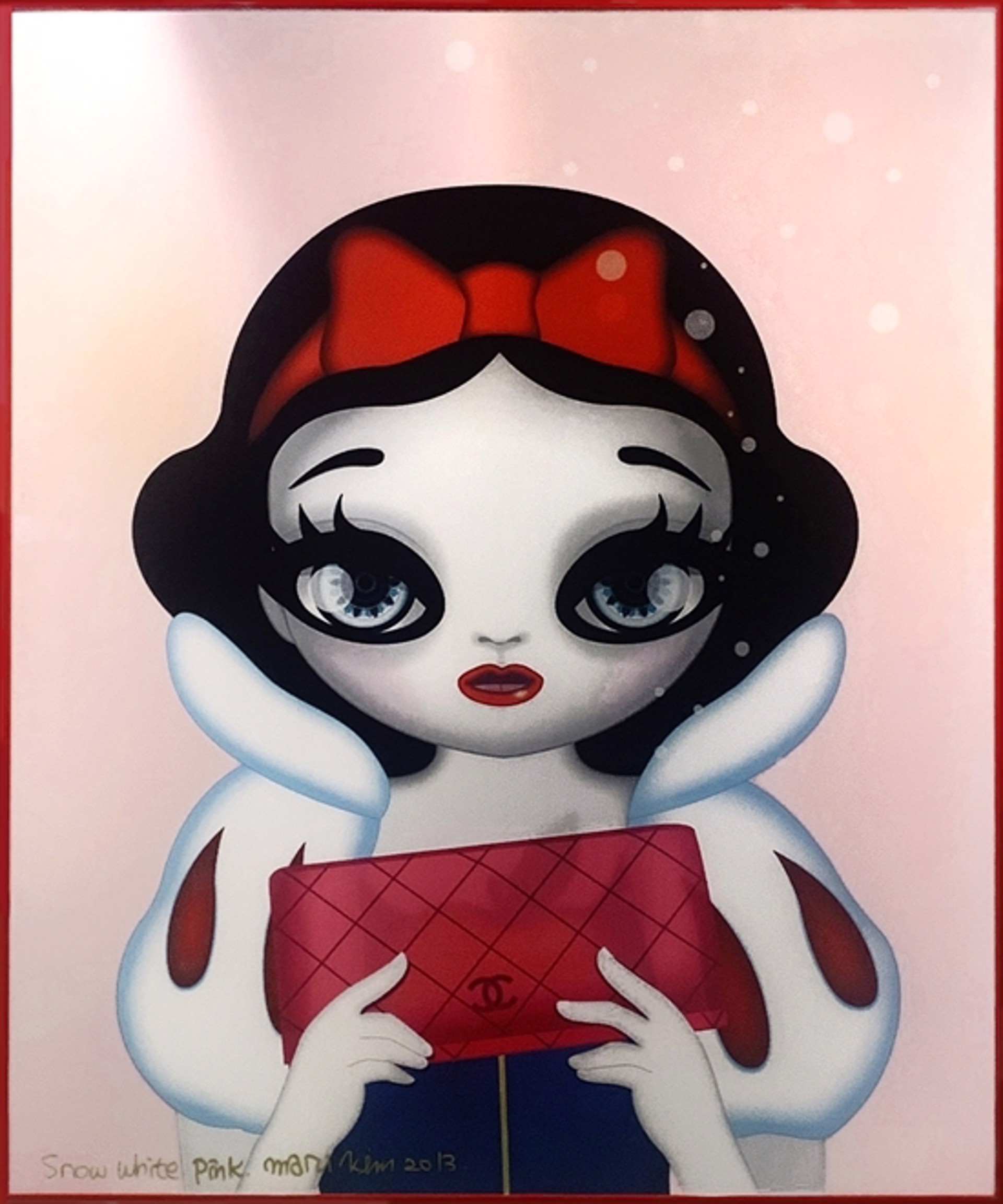 Snow White Pink by Mari Kim