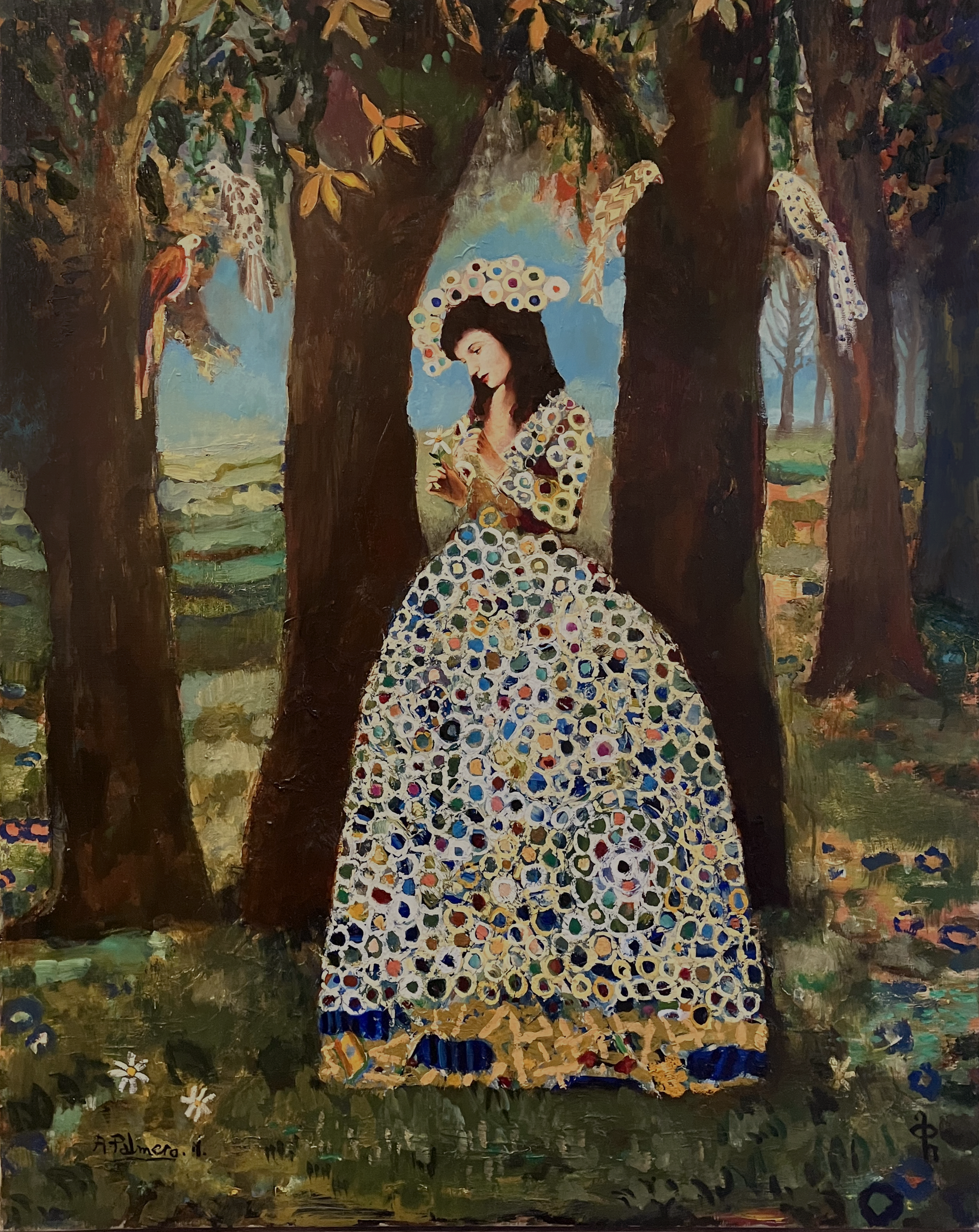 Menina del Bosque by Alfredo Palmero