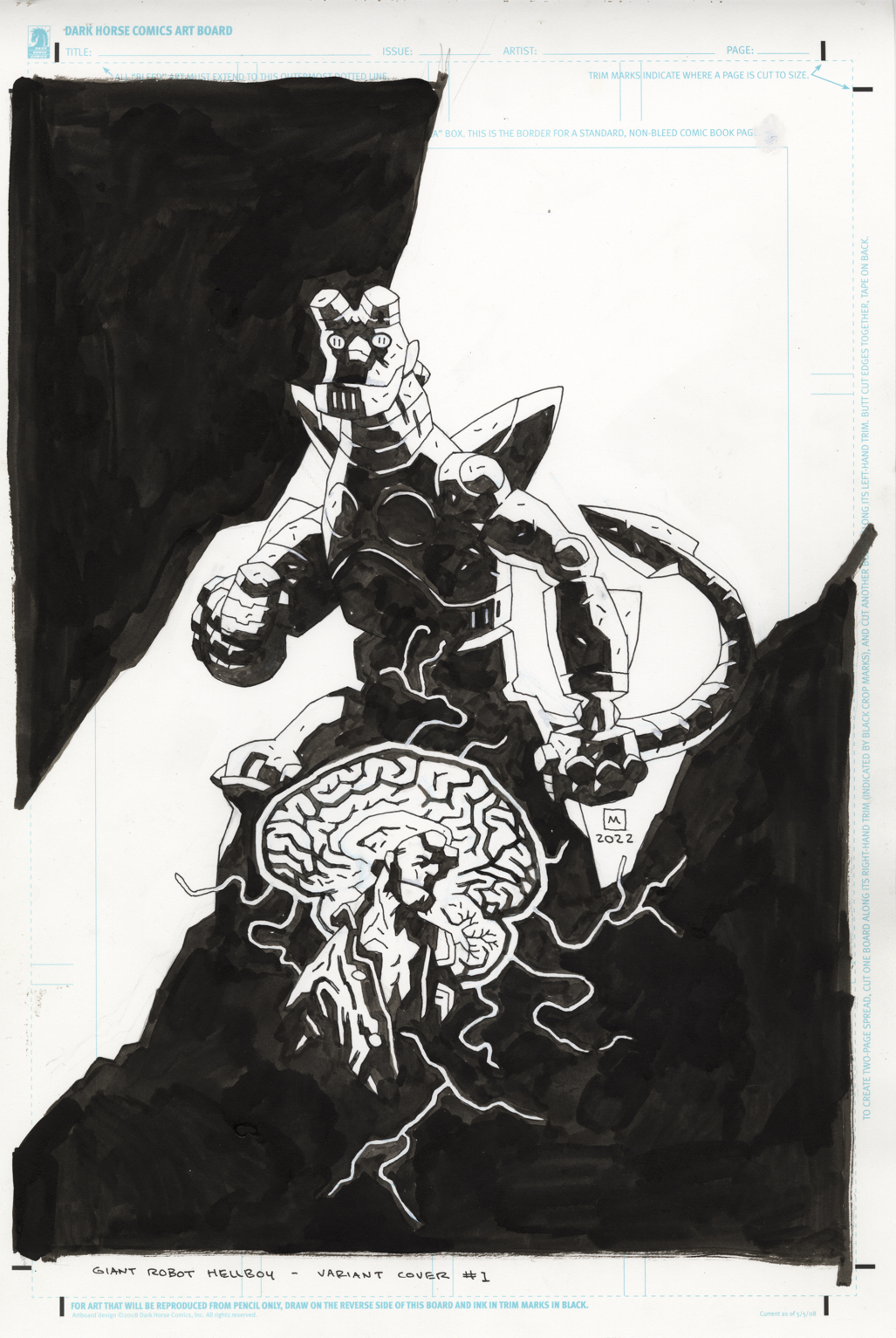 THE ART OF HELLBOY / Mike Mignola　jg01 The Art of HELLBOY illustration art book Mike Mignola
