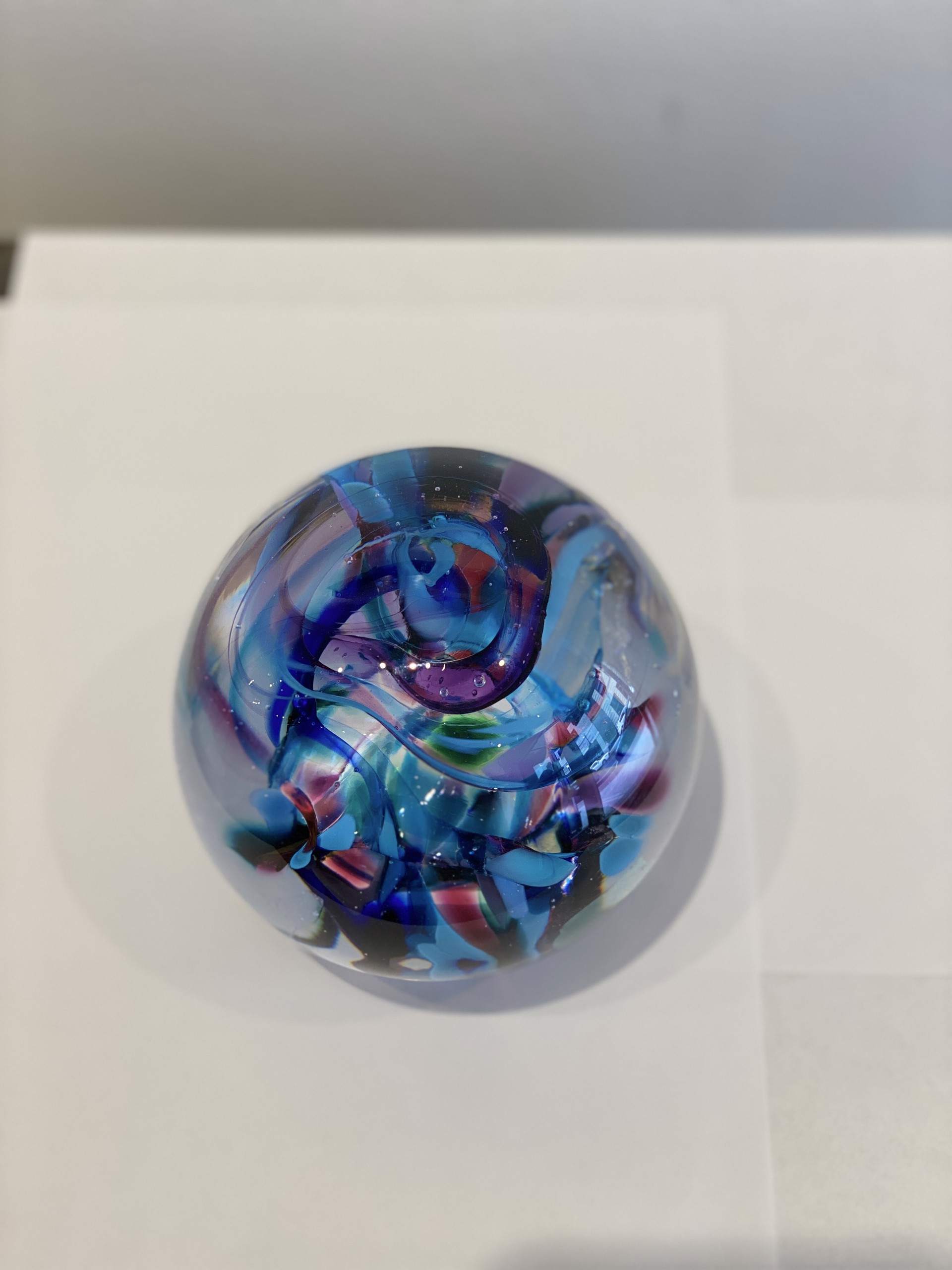 Glass Globe 14 - SOLD by David Goldhagen