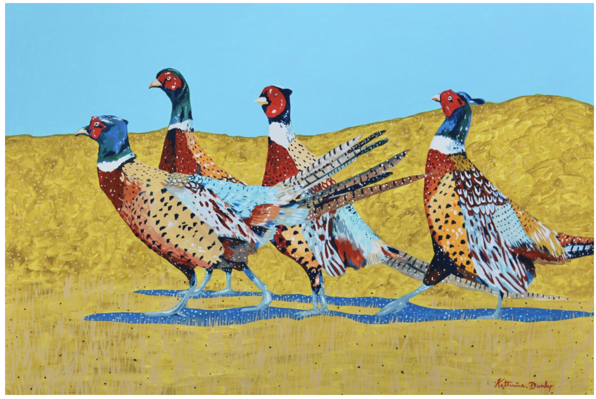 The Pheasants by Katherine Dunlap