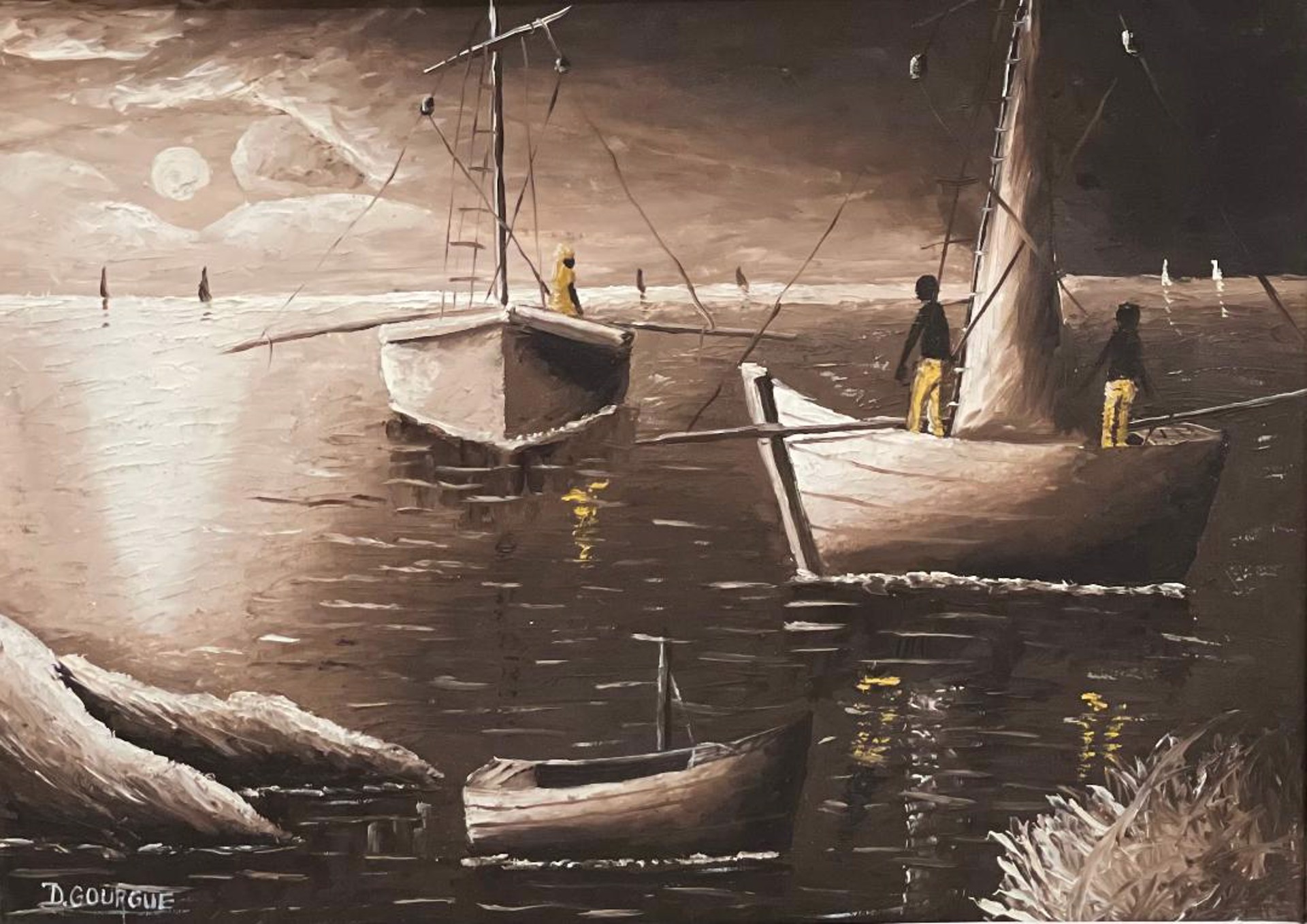 Sailors at Night #1MFN by Decourcelle Gourgue