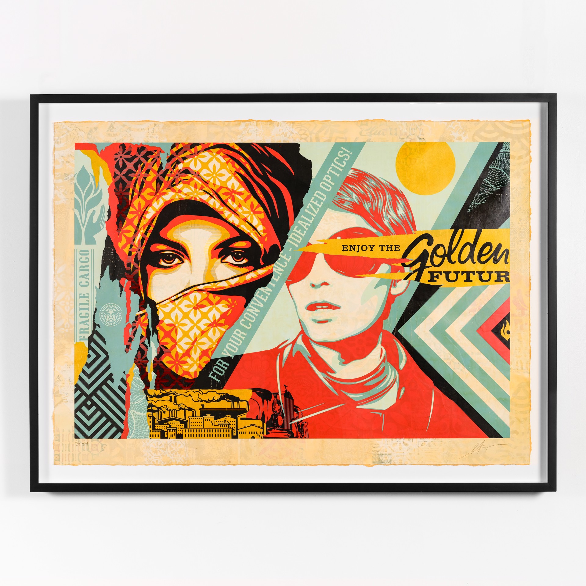 Golden Future by Shepard Fairey / Limited editions