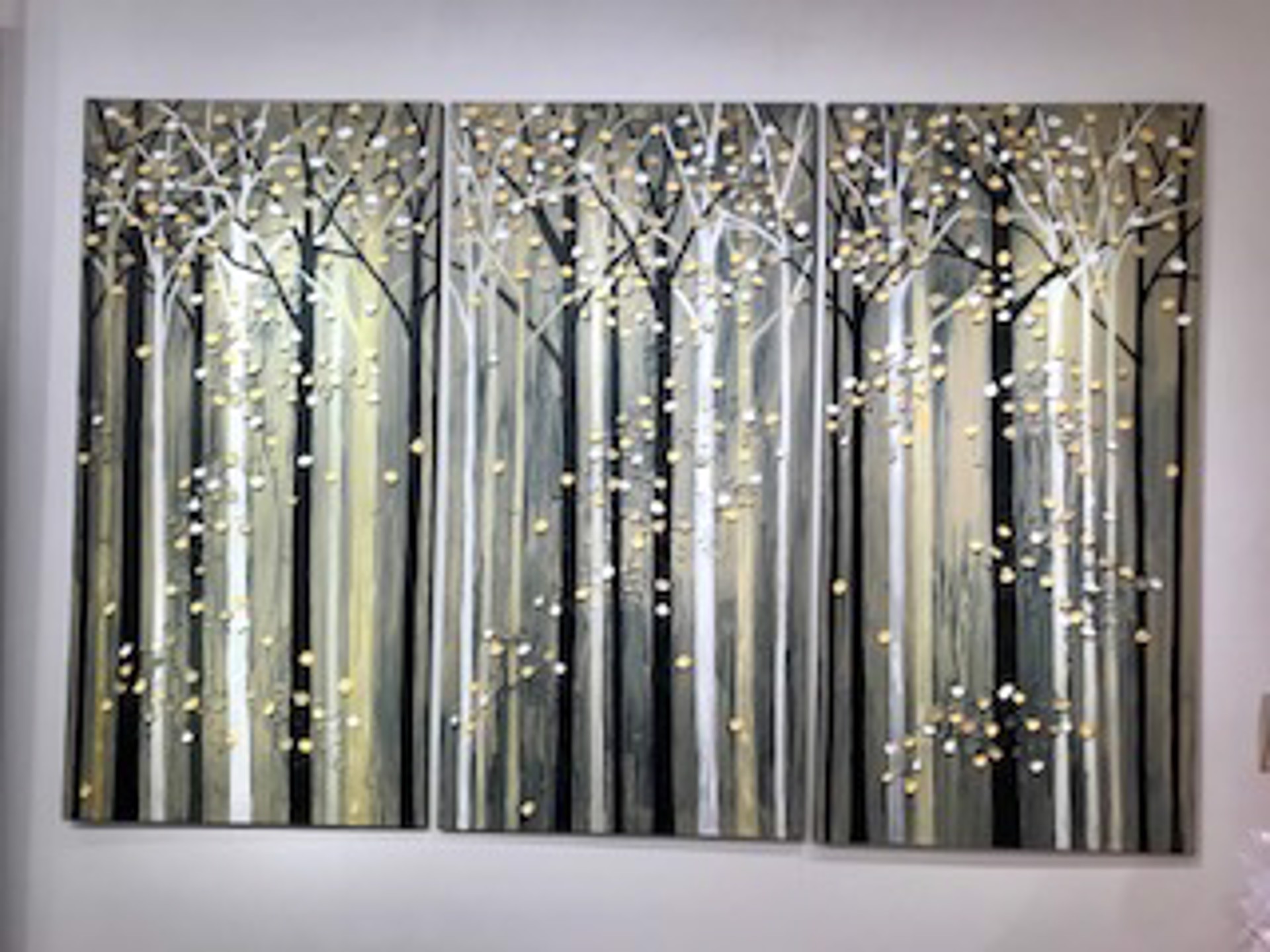 Muted Candy Trees by Judith Dunbar