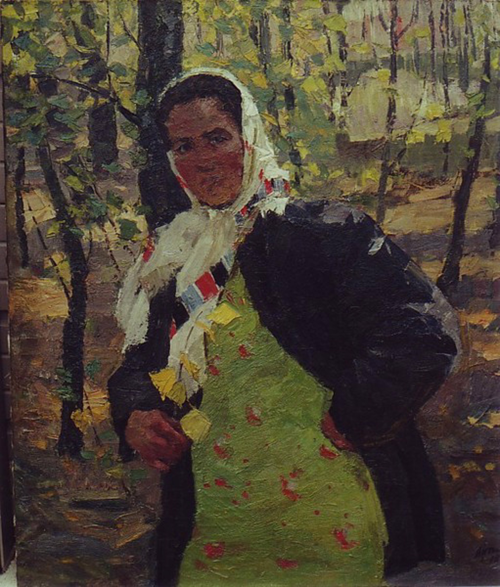 Catherine in the Woods by Mikhail Antonchik