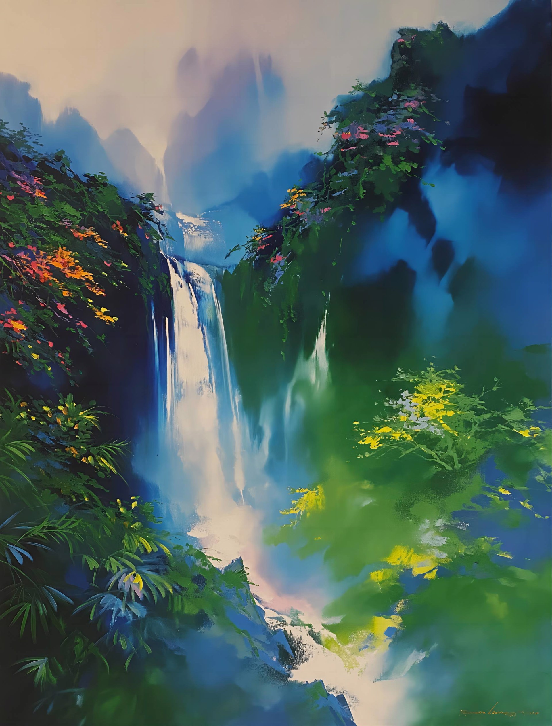 Fantasty Cascade by Thomas Leung