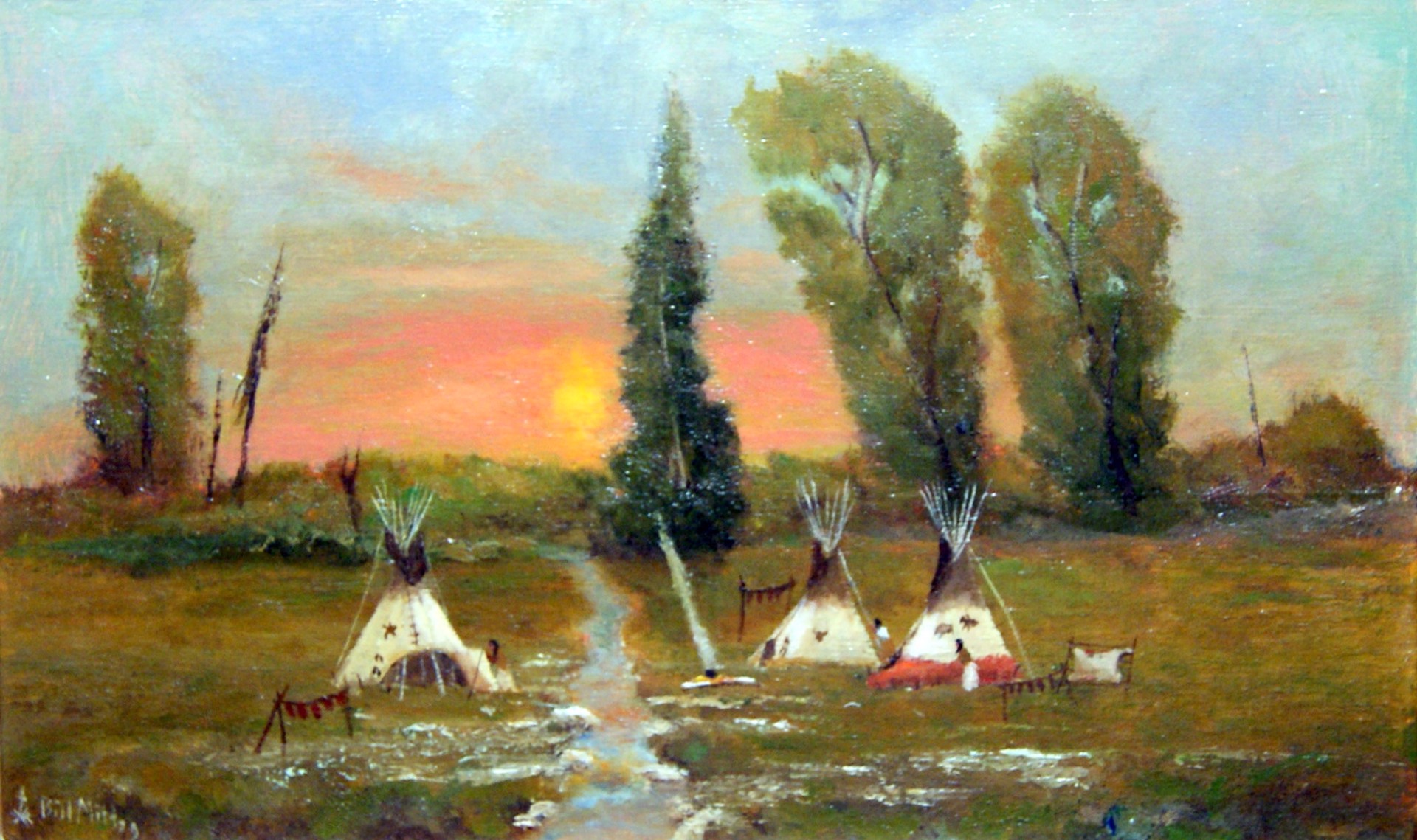 Morning of Lakota by Bill Mittag