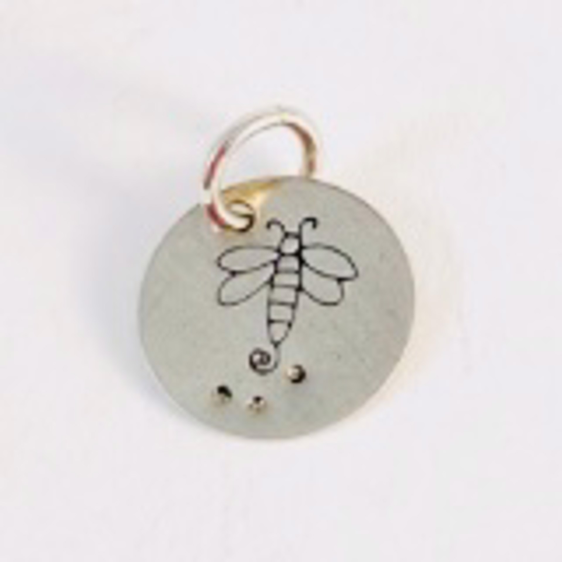 Mini Honey Bee Pendant by Shelby Lee - jewelry