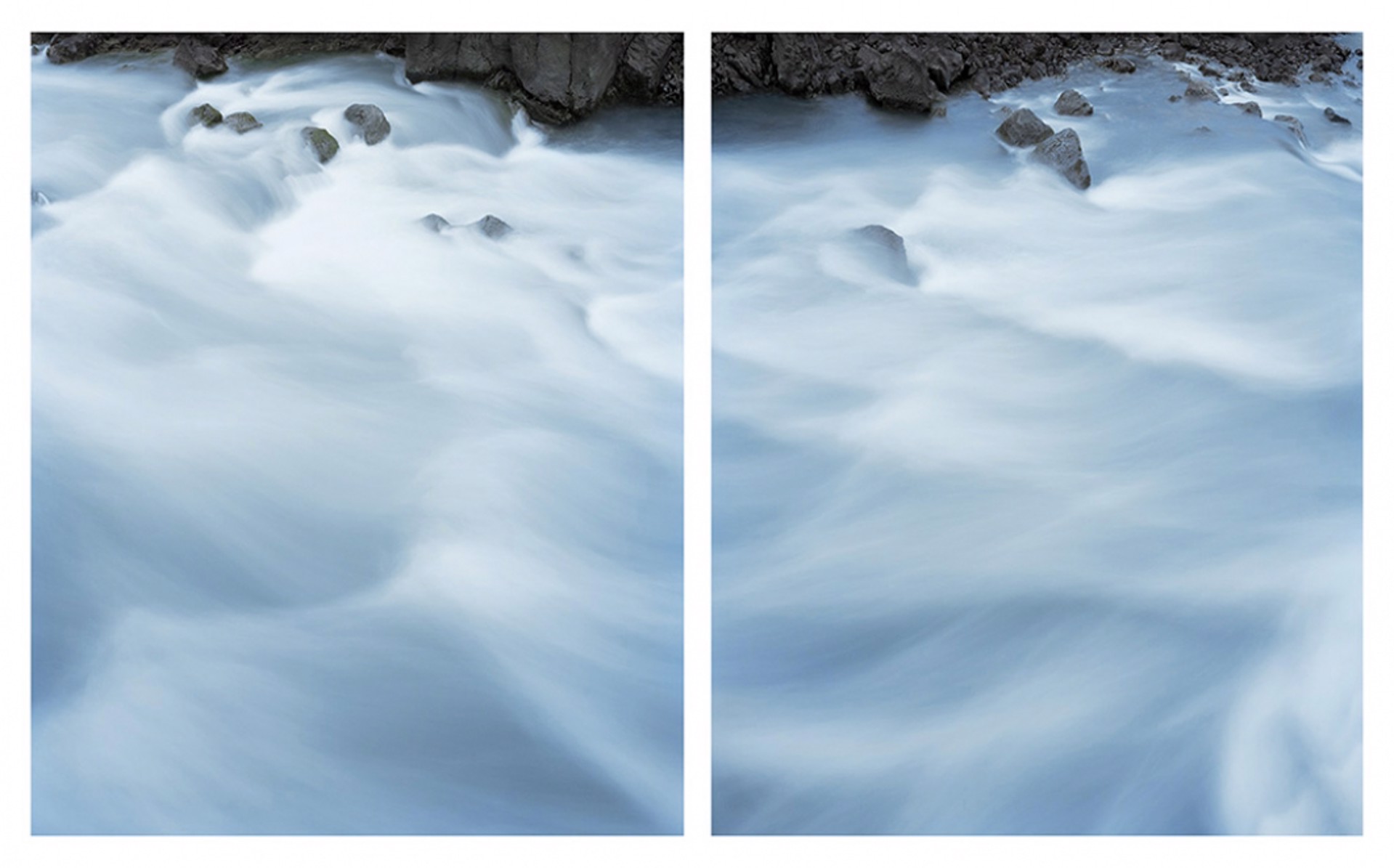 River #21 (diptych) by Jonathan Smith