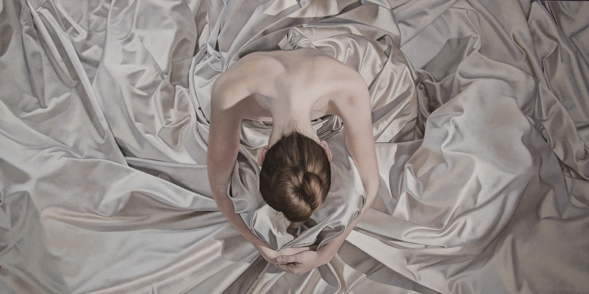 Ivory Swirl by Anne-Marie Kornachuk