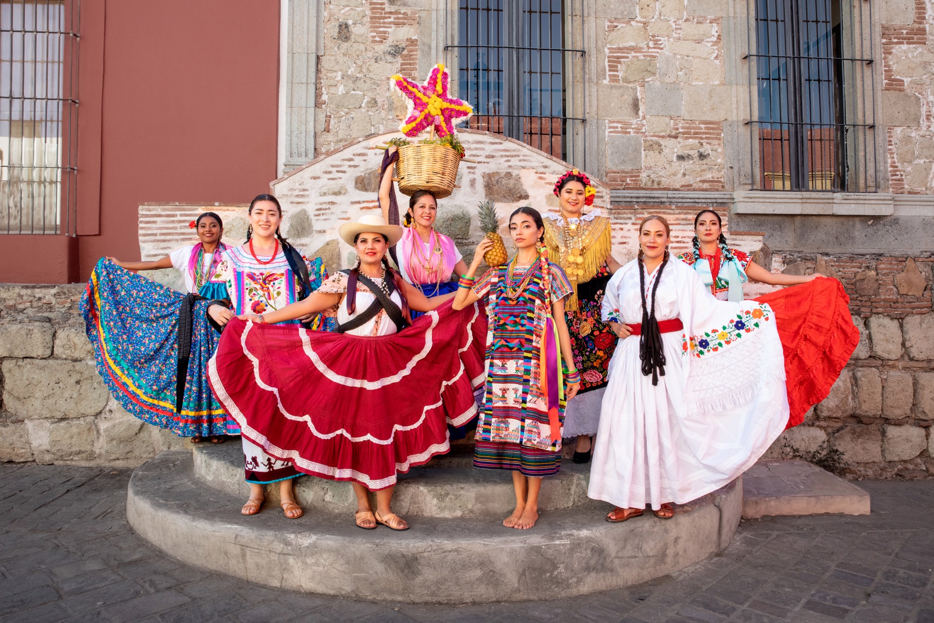 Women Embracing the Cultural Richness of Oaxaca's 8 Regions by Daira Moreno