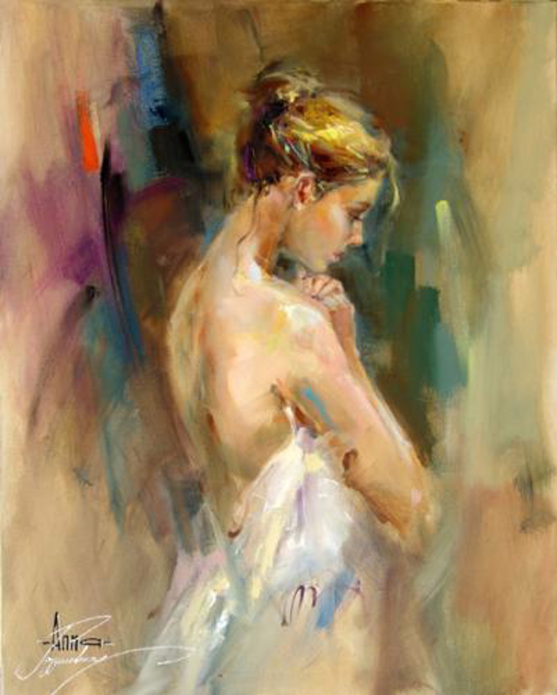 Silent Prayer by Anna Razumovskaya