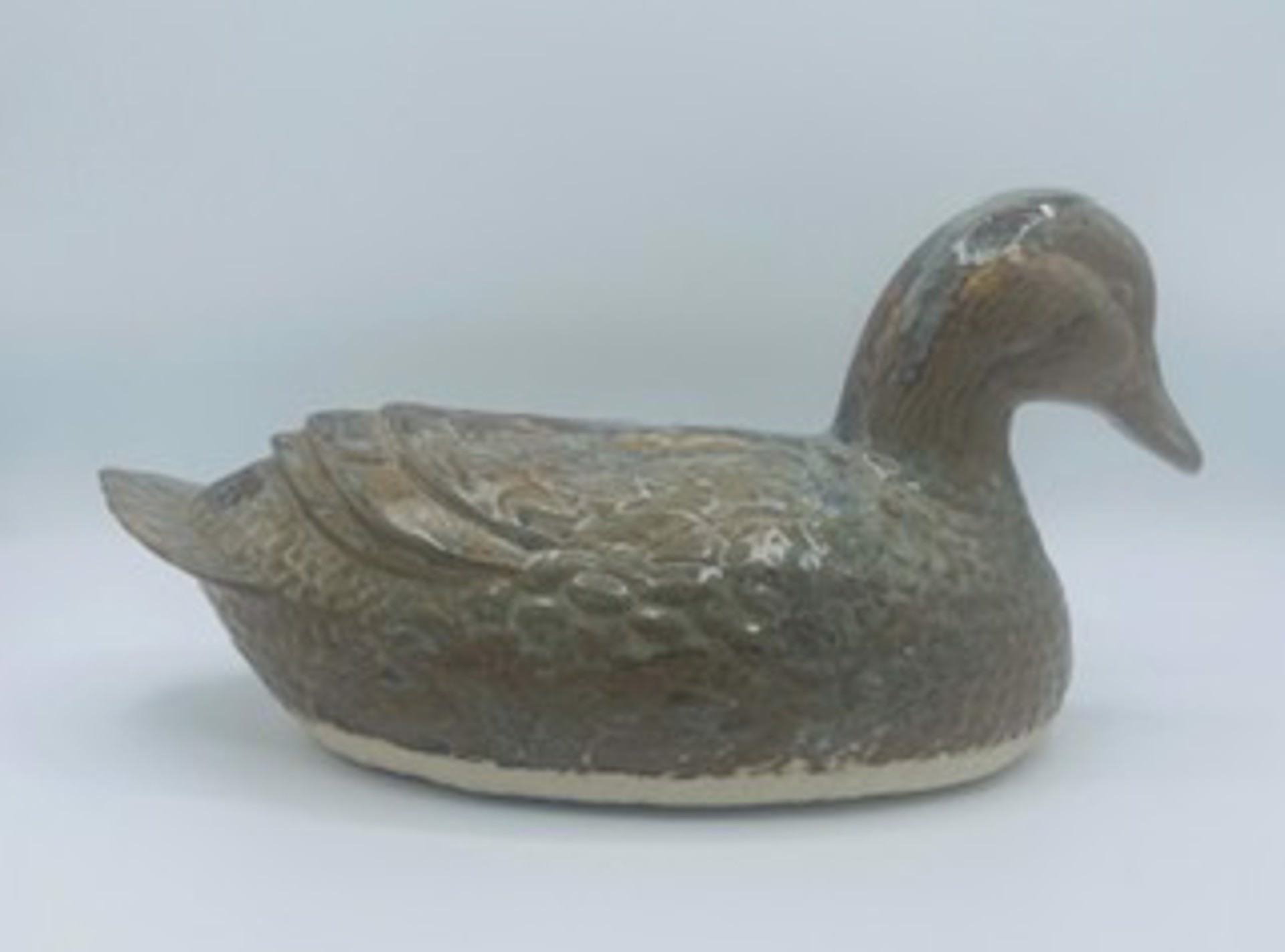 Satterfield Large Duck 1 by Satterfield Pottery