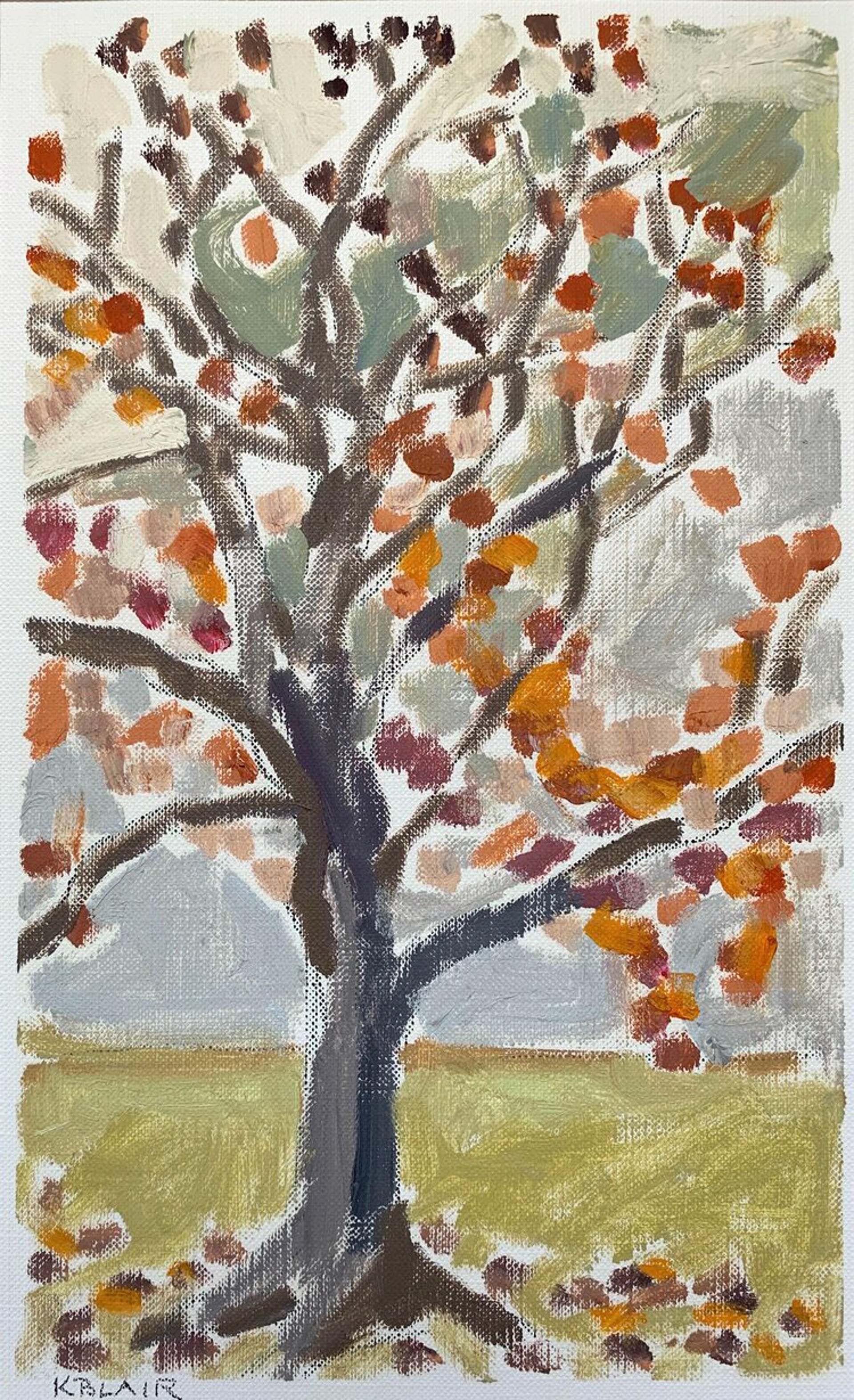 Small Tree I by Karen Blair