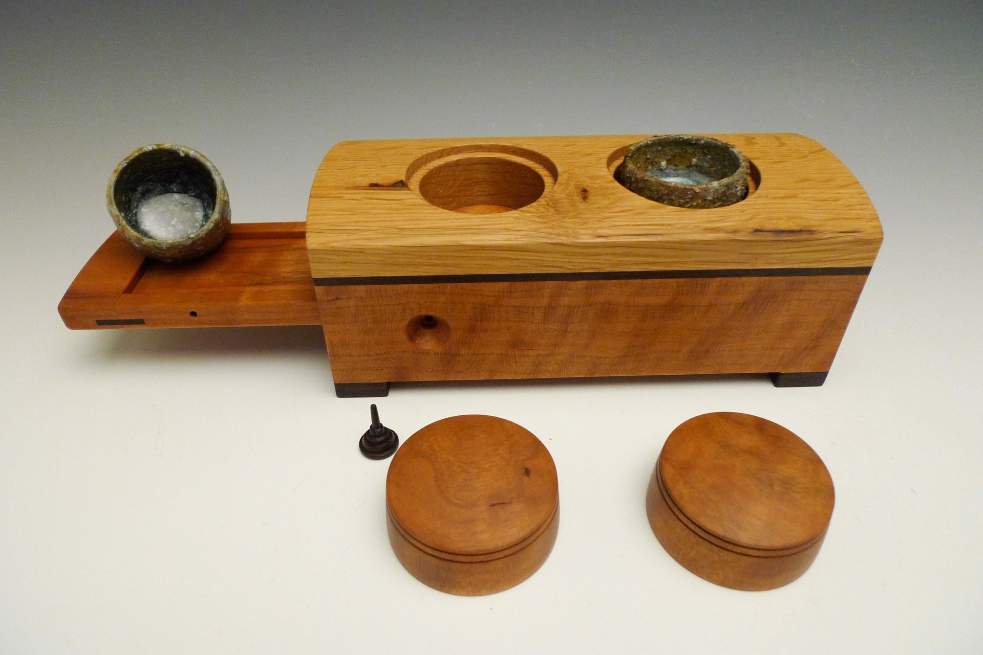 Homage to Retro Beam Form with Tray by Reid Schoonover