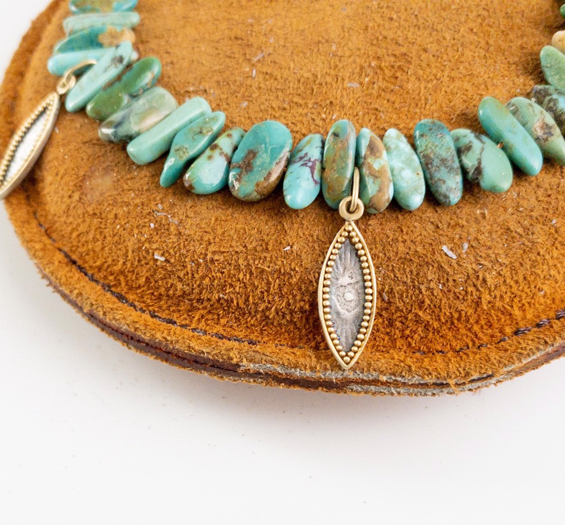 Aegis Turquoise Necklace by Jen McCaw