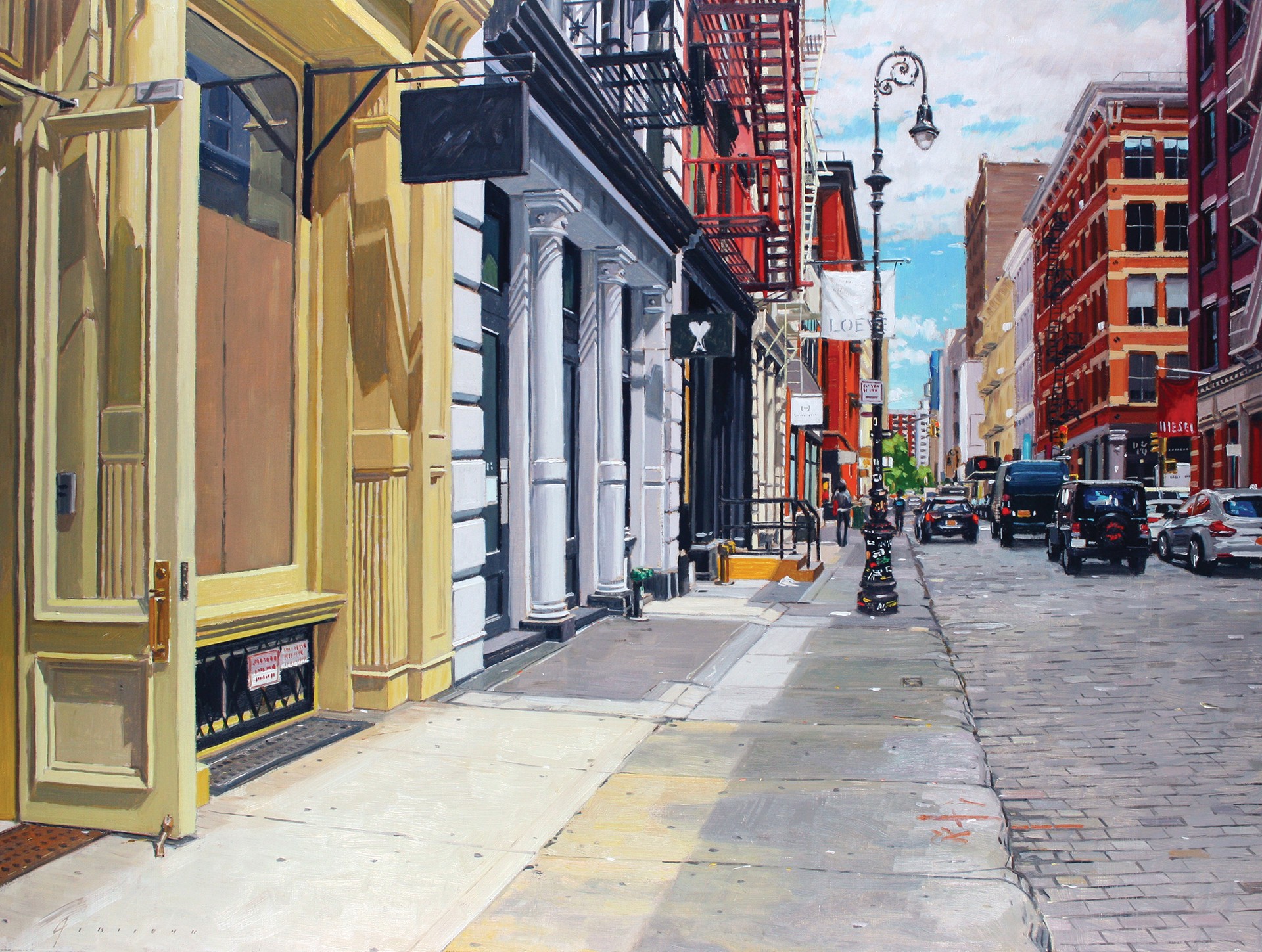 Sunlight in Soho by Vincent Giarrano