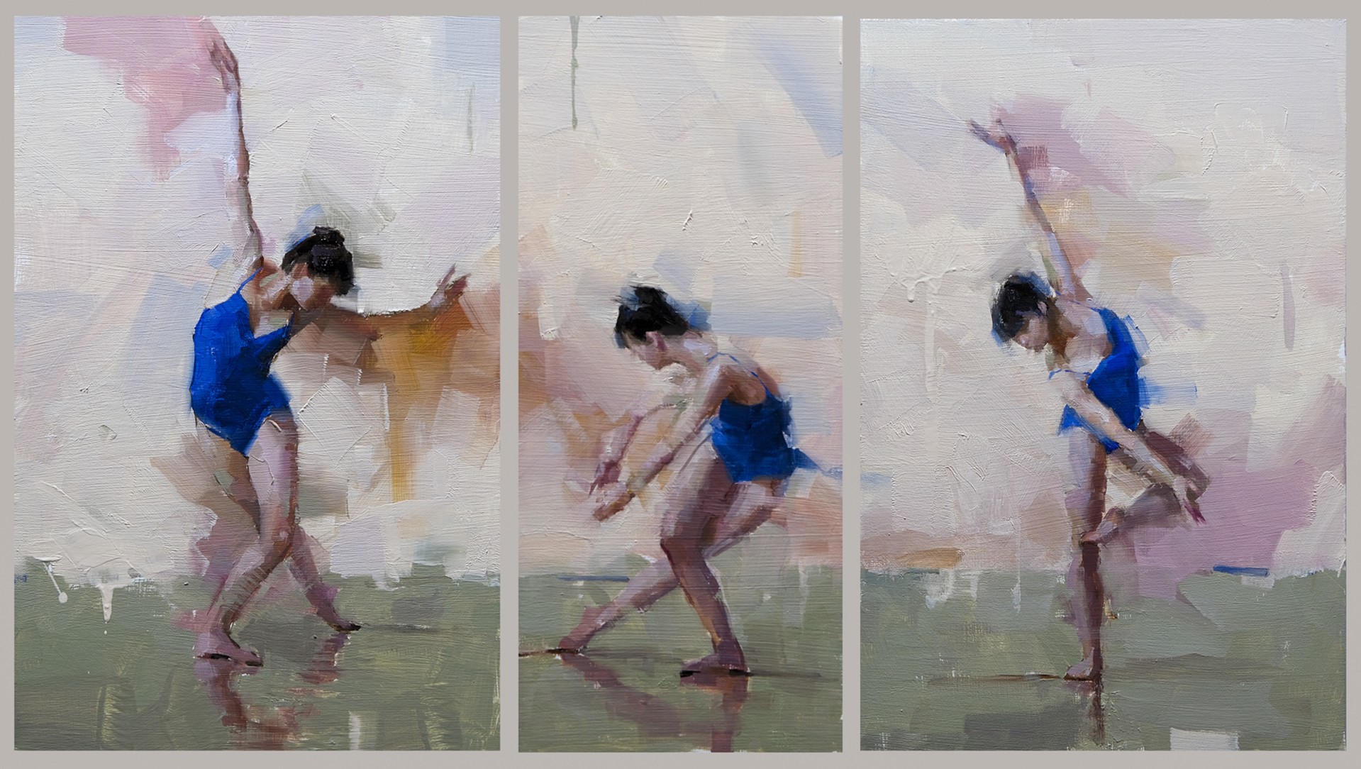 Triptych of a Dancer by Jacob Dhein