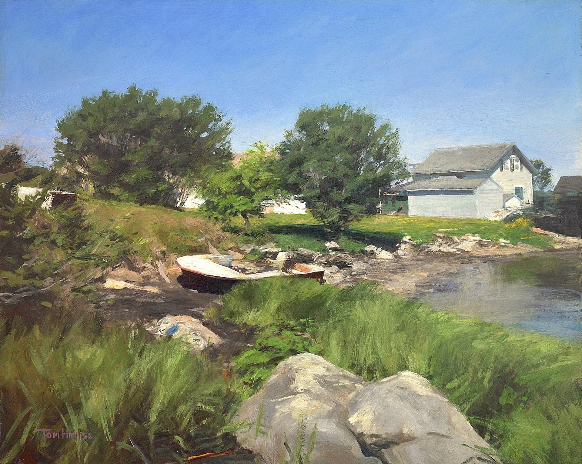 Summer in Maine by Tom Hughes