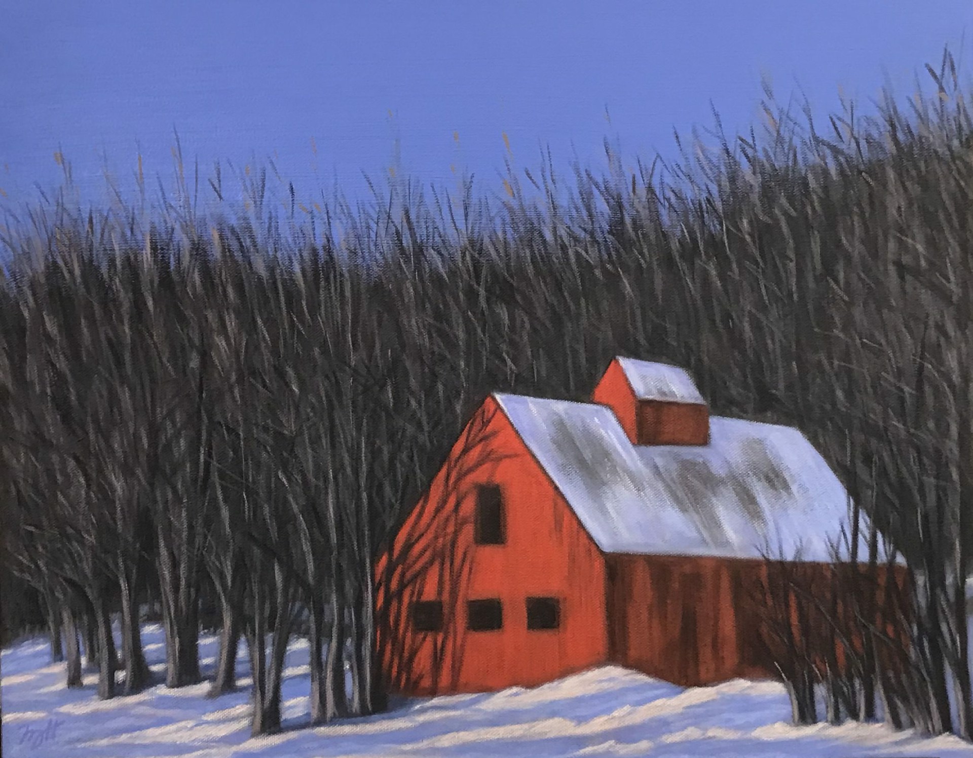 Red Barn by Michael Hartwig
