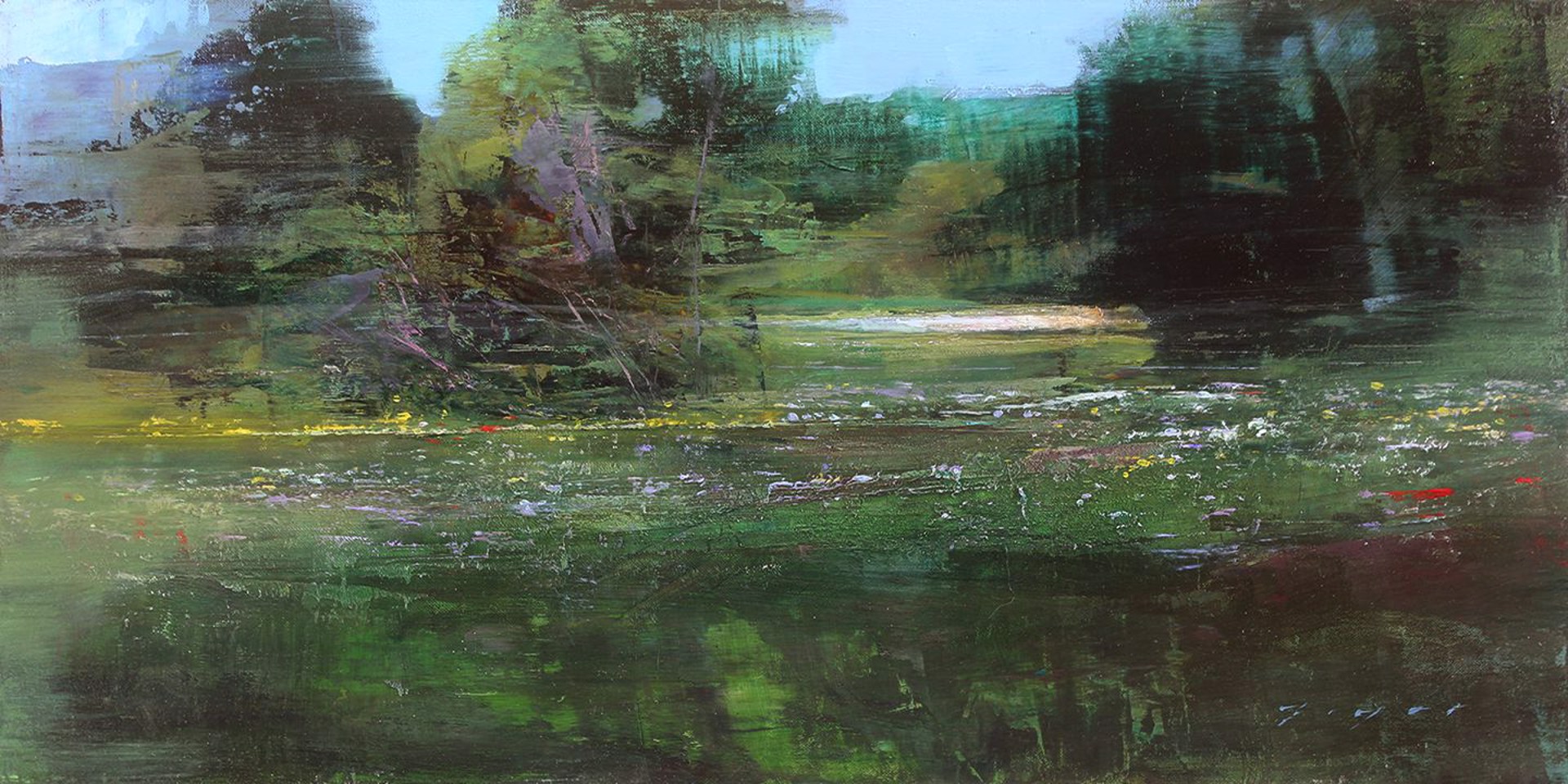 Ranch Pond by Douglas Fryer