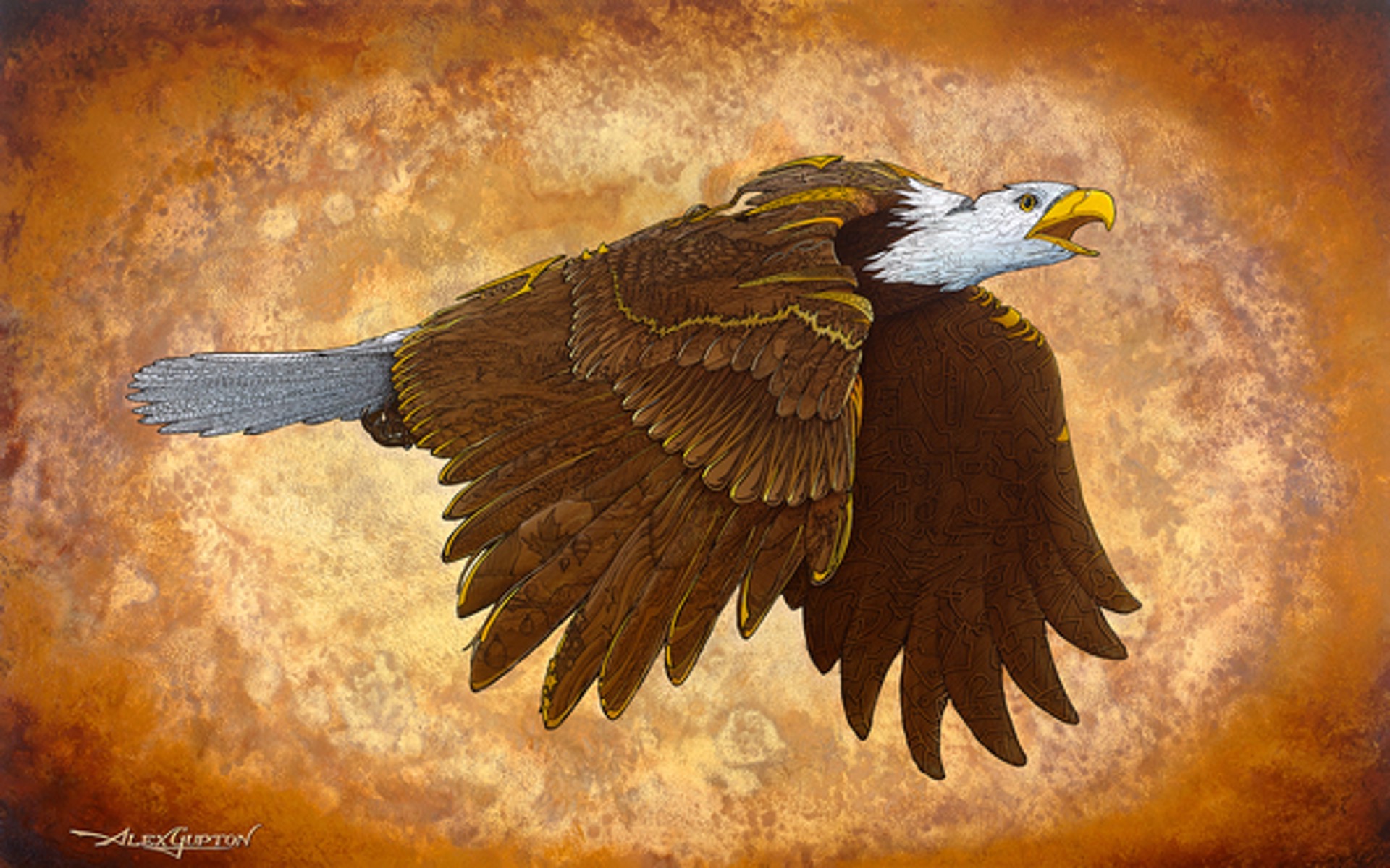 Golden Eagle by Alex Gupton