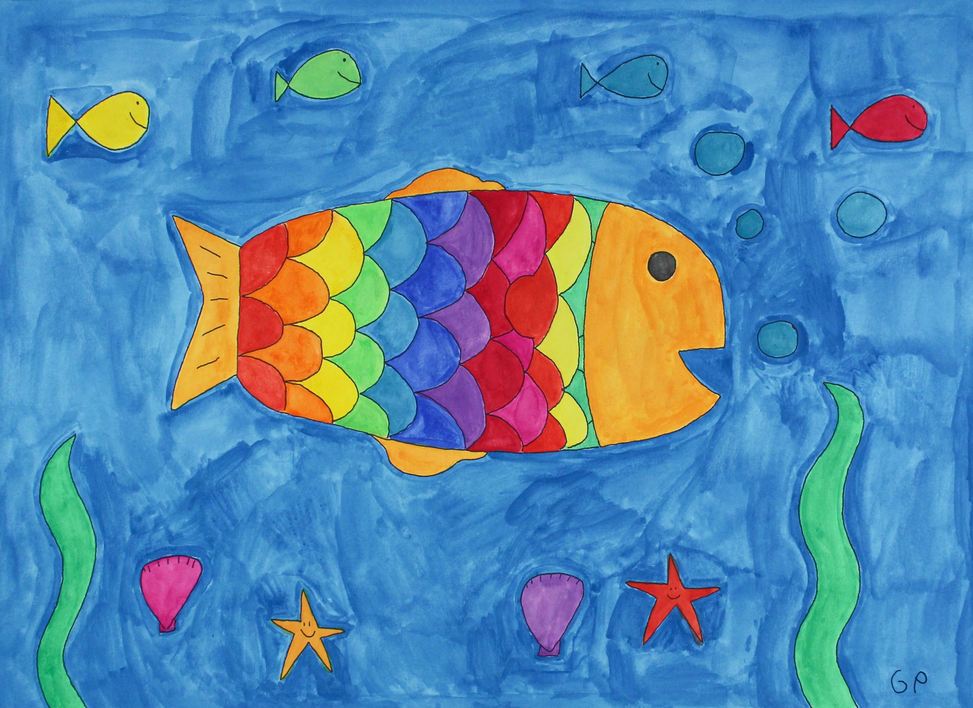 Rainbow Fish by Gillian Patterson