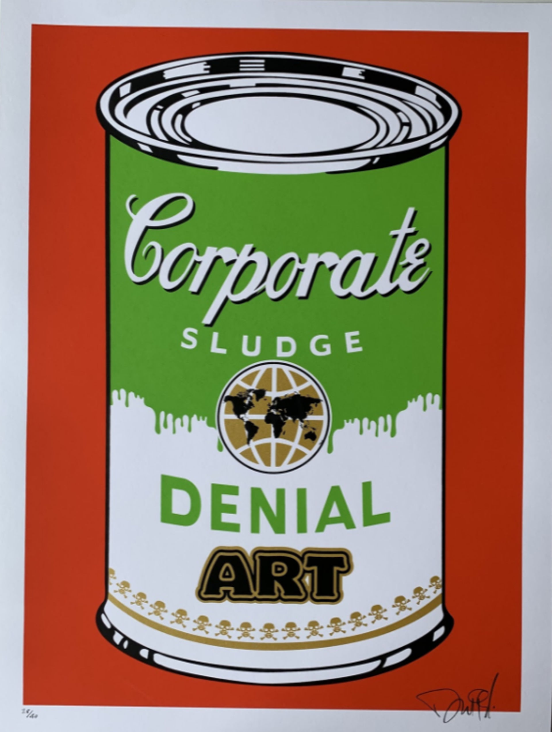Corporate Sludge - Red Edition by Denial
