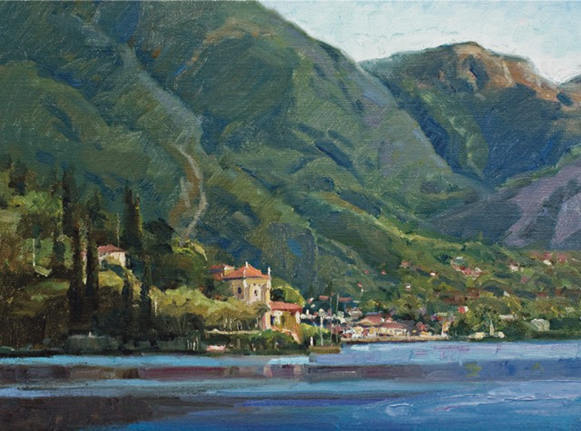 Lake Como Villa by Howard Friedland, OPAM