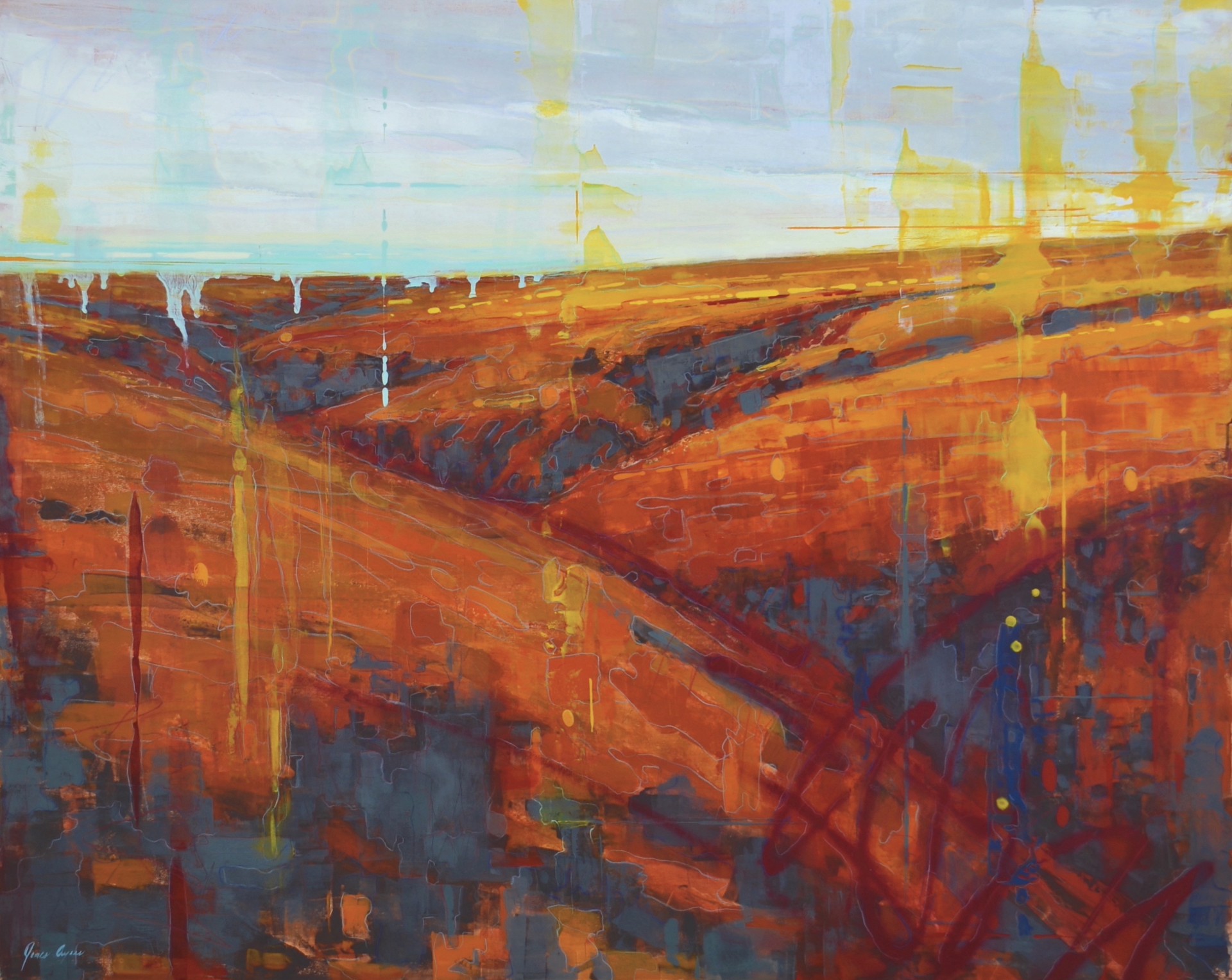 Grassland Abstraction by James Ayers
