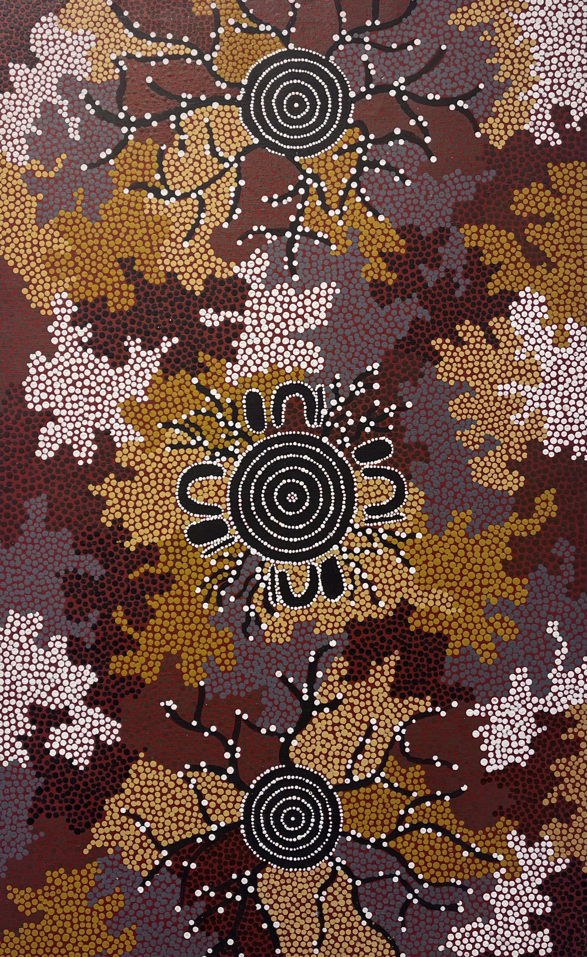 Untitled by Paddy Japaljarri Stewart