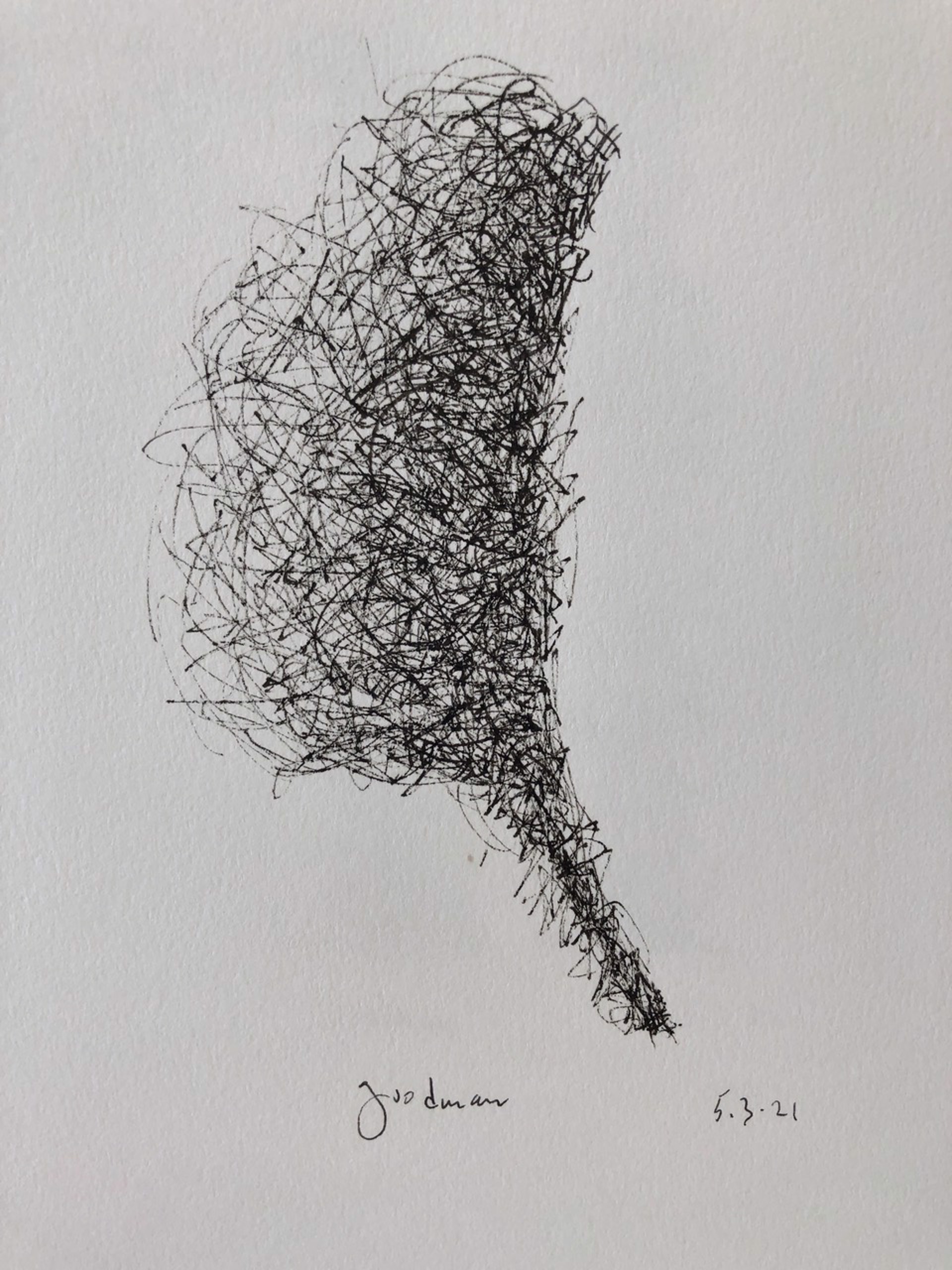 Abstract no.3, 2021 by John Goodman