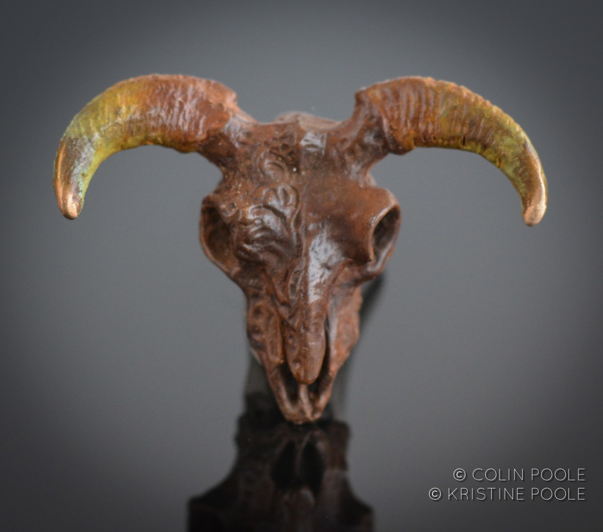 Cow Talisman 6 (with horns) by Colin & Kristine Poole