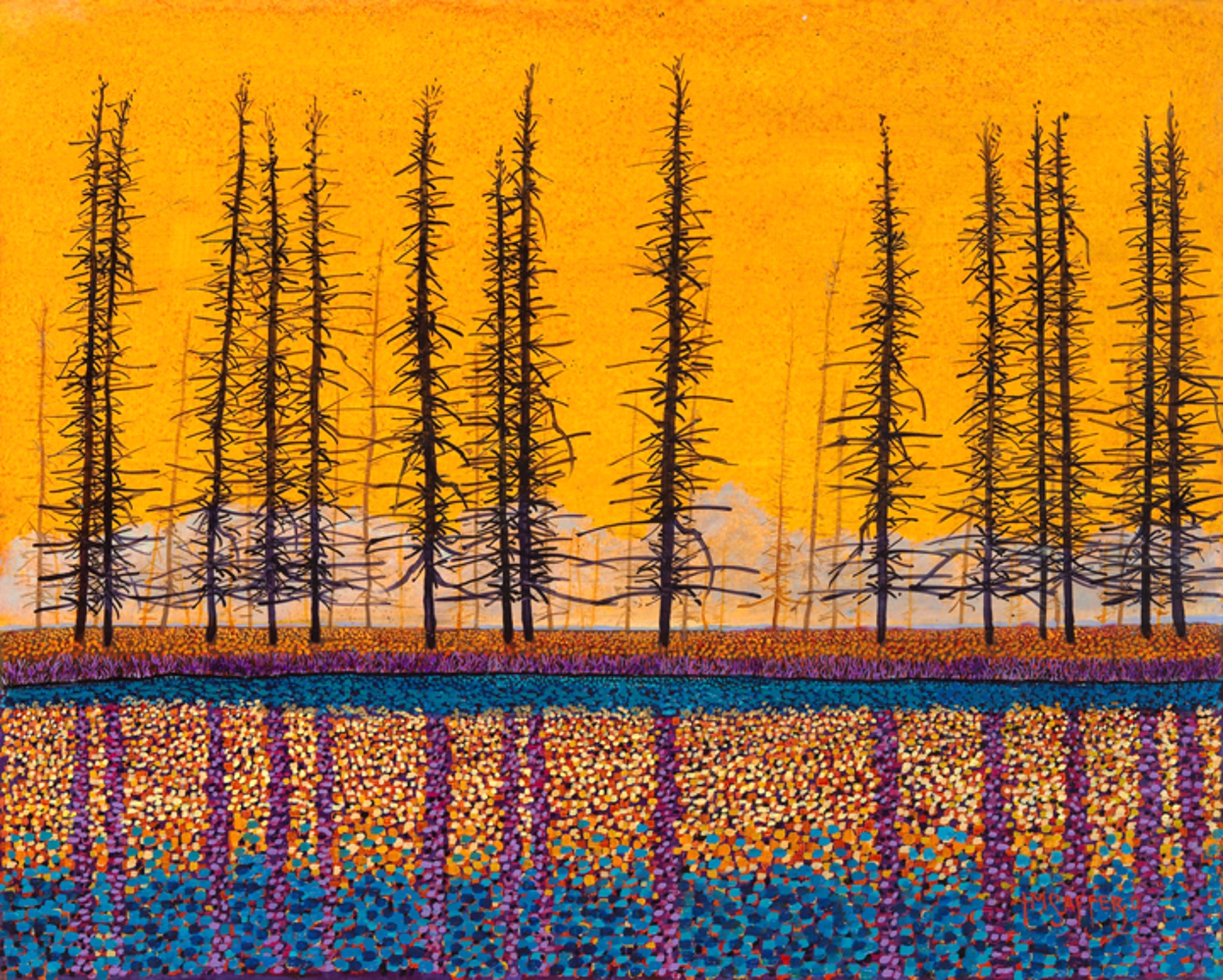 Woodland Twilight lV by H. M. Saffer II