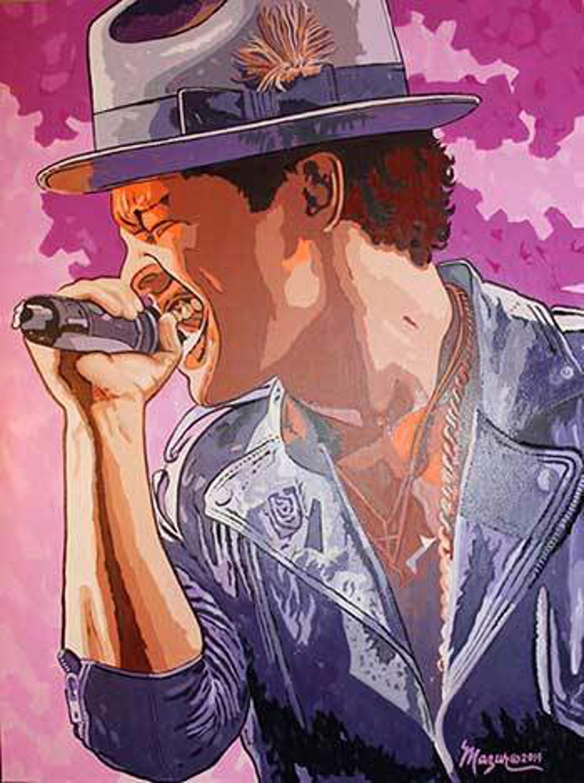 Bruno Mars by Ruby Mazur