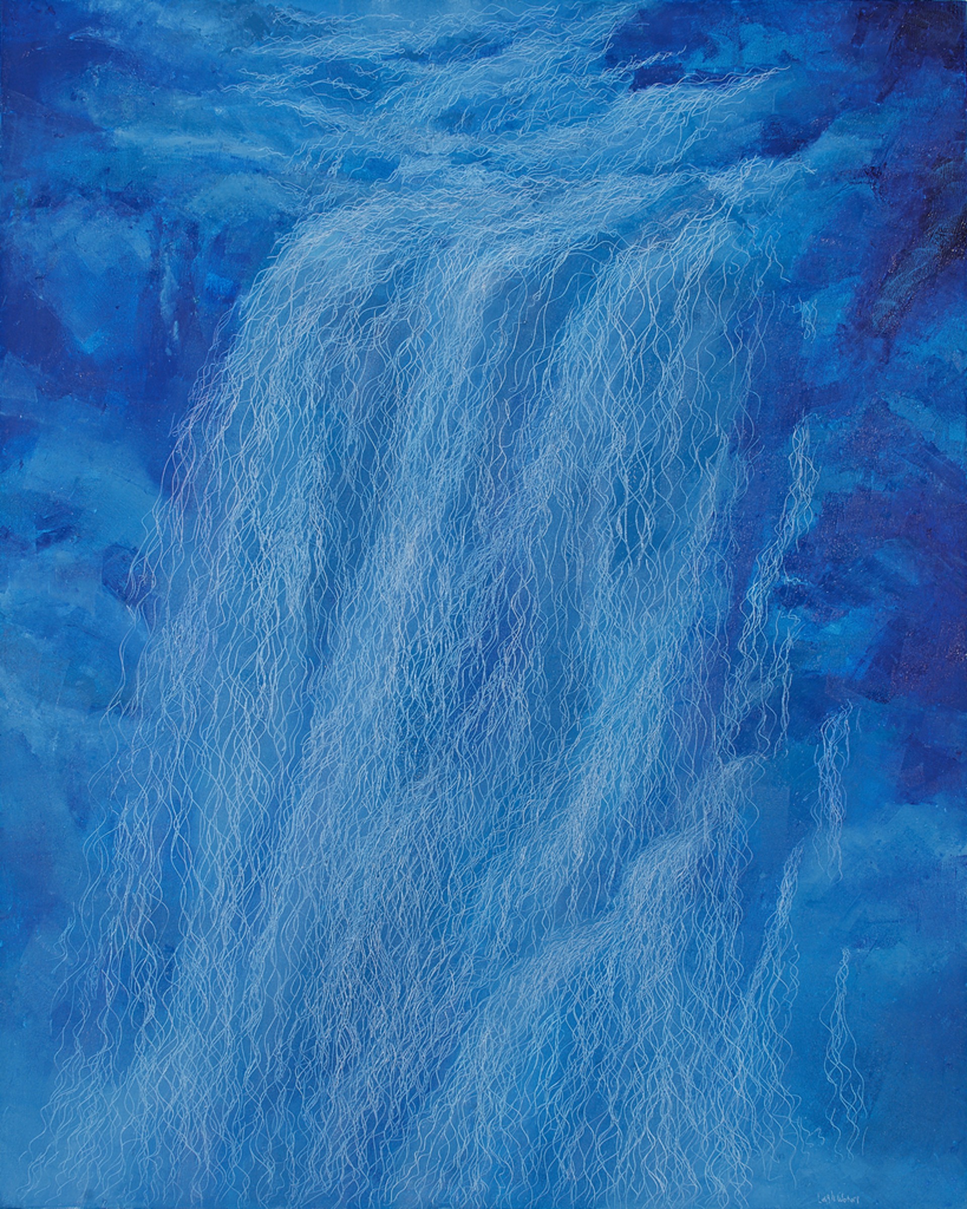Waterfall V by Leigh Wen