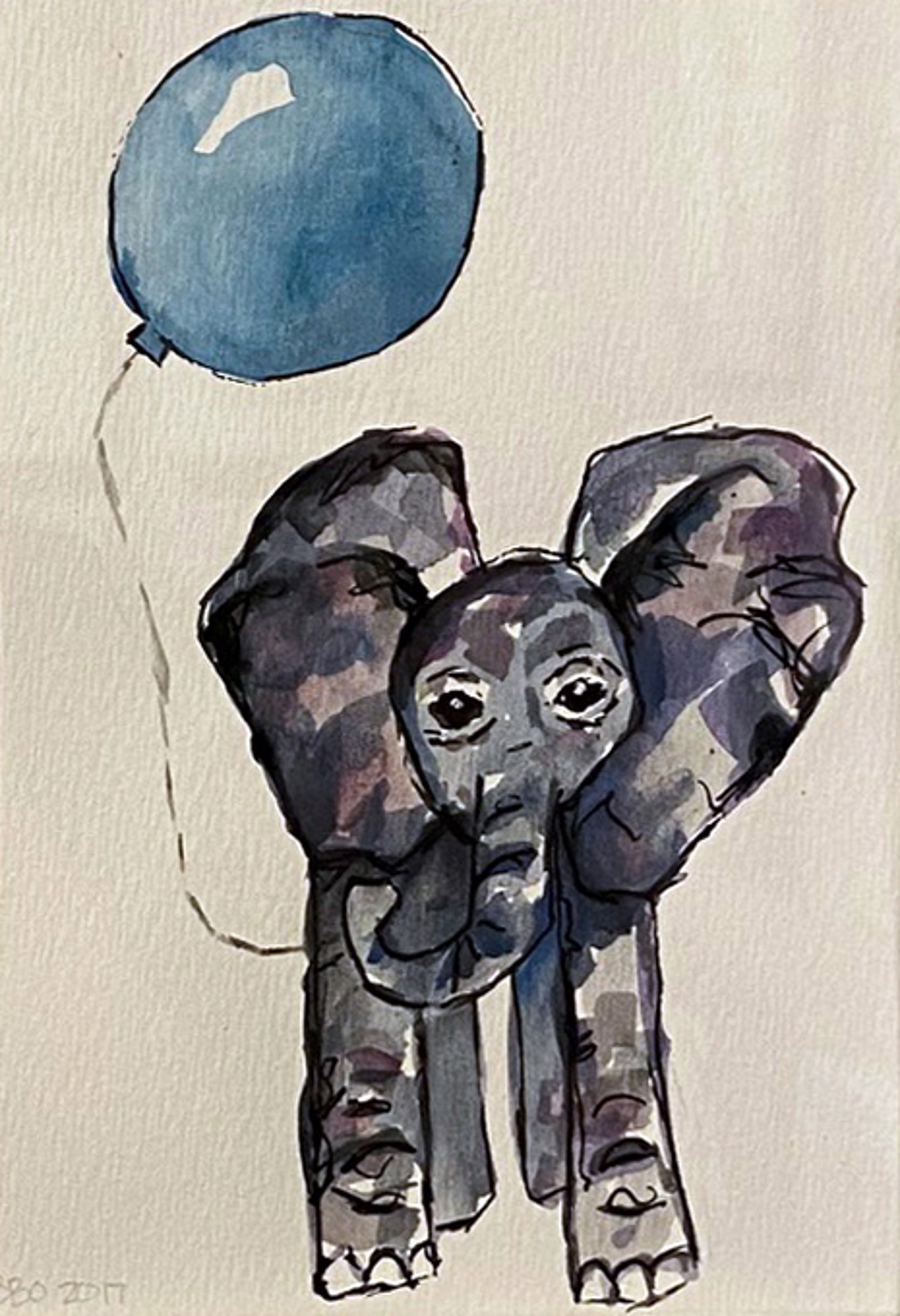 Elephant by Libbo Morgan