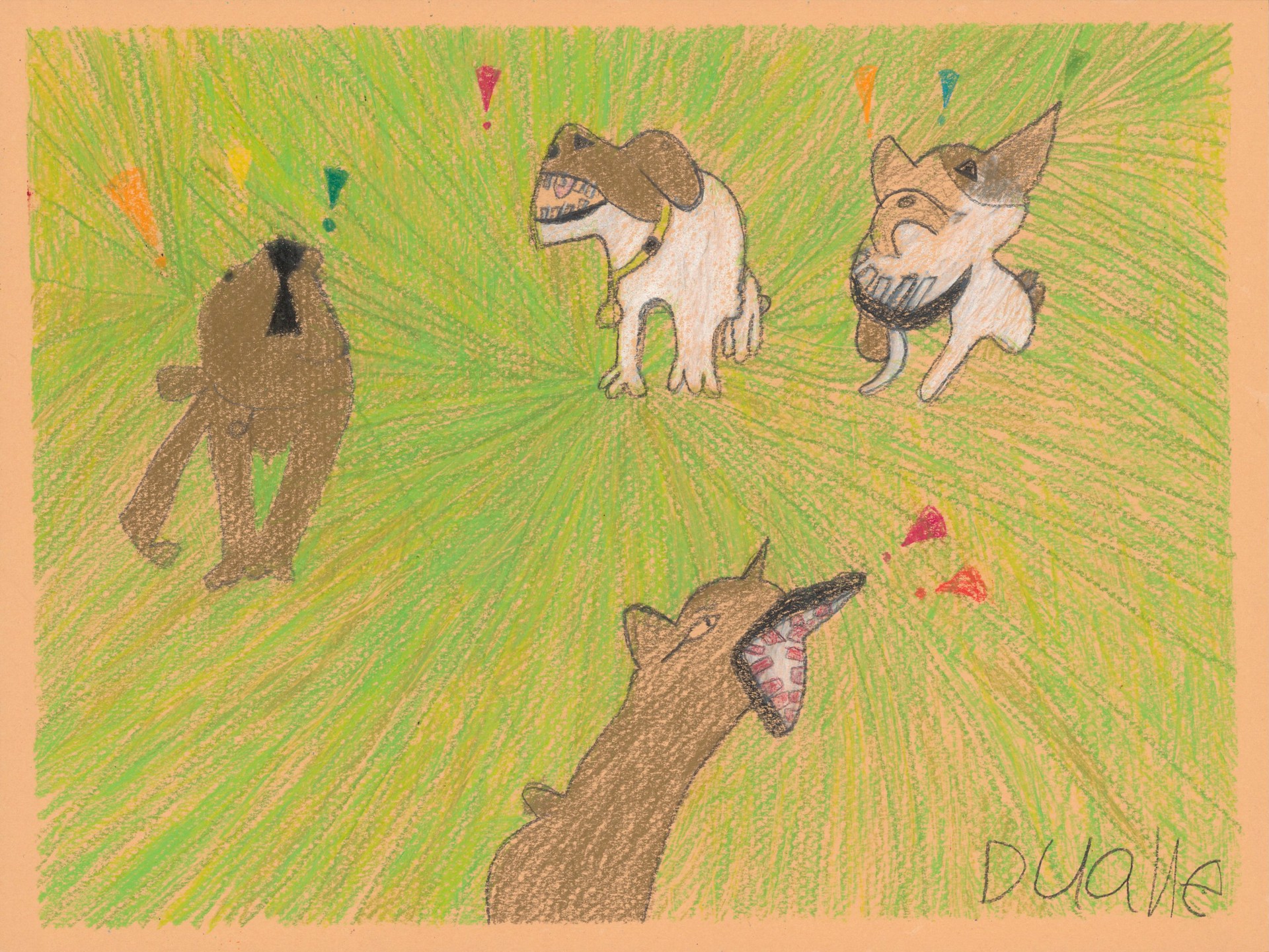 Barking Dogs by Duane Blacksheare-Staton