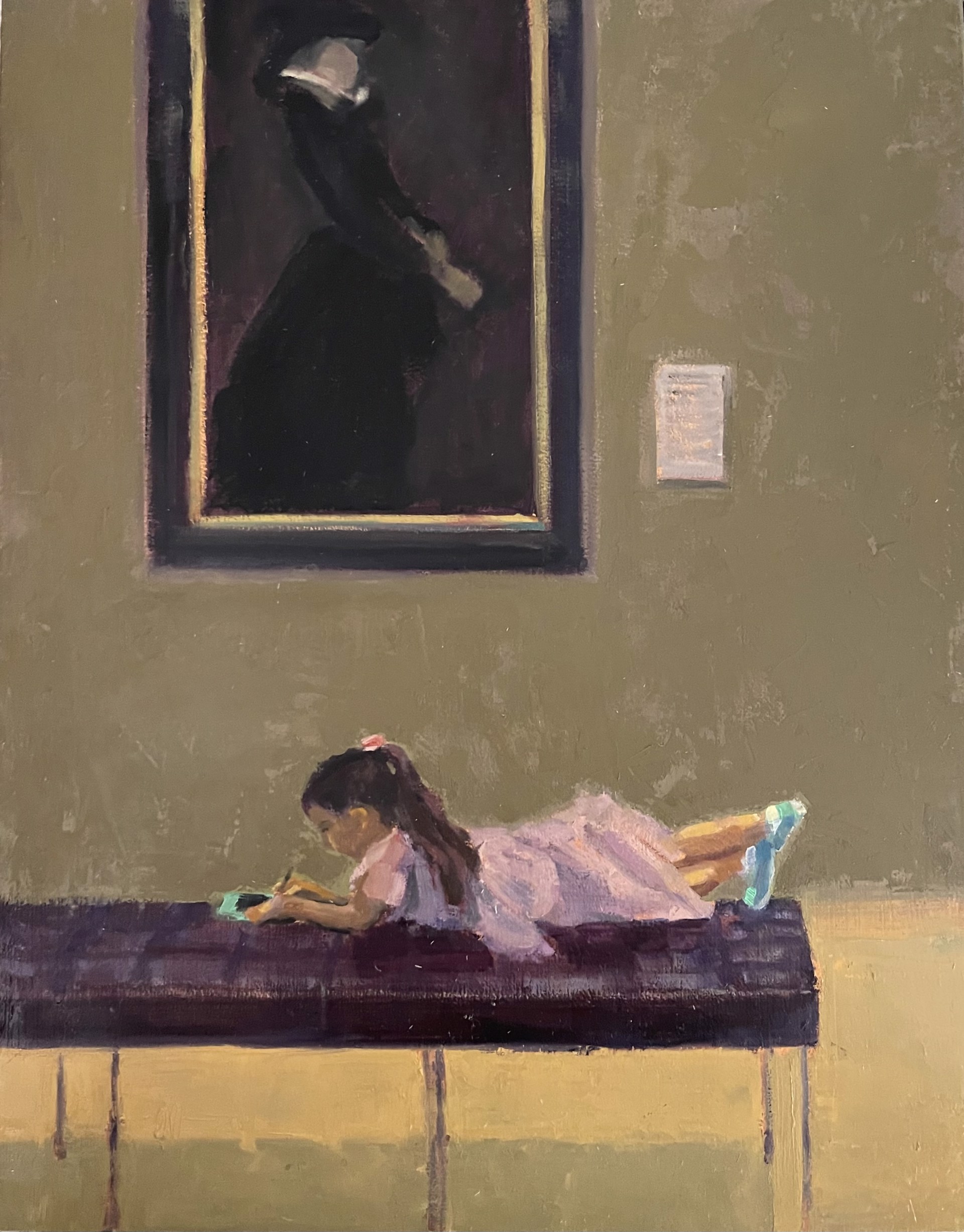 Girl with the Teal Shoes by Leslie Pratt-Thomas