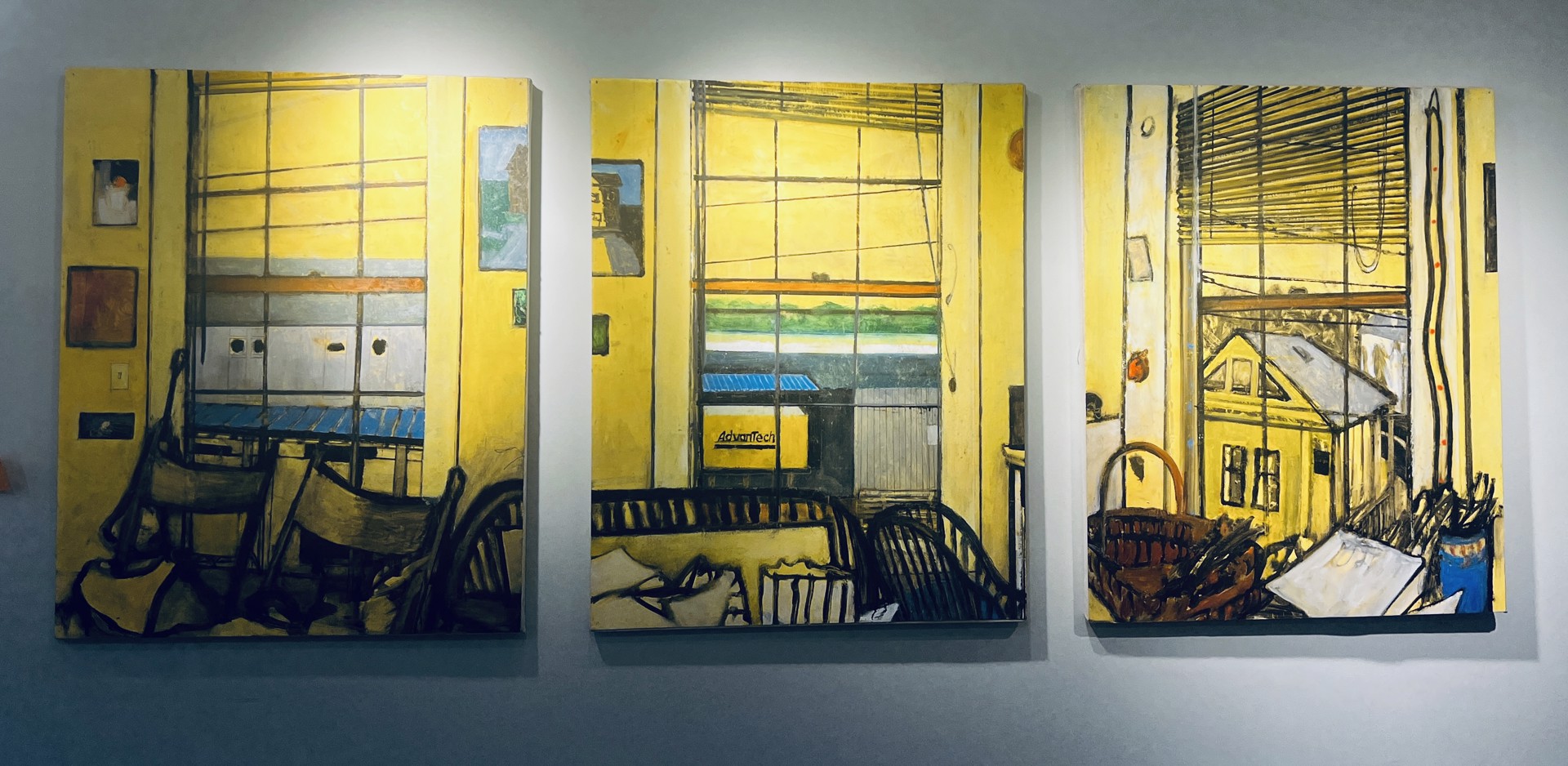 Wellfleet 2nd Floor, Yellow by Robert Henry
