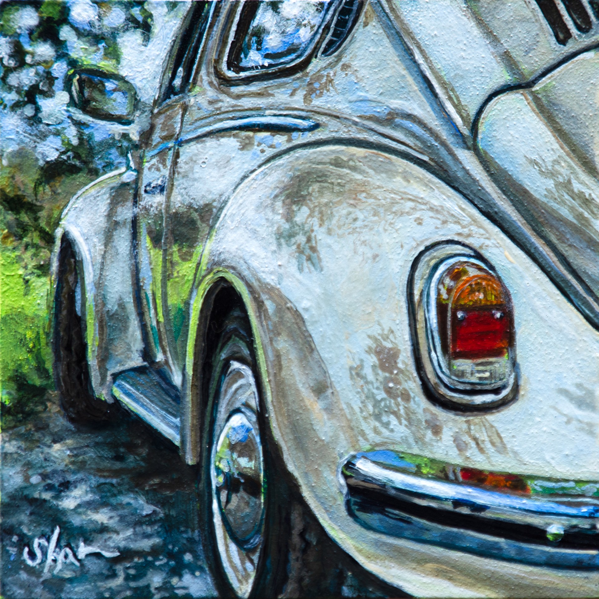 Just Chillin’ - Volkswagen Beetle by Shan Fannin