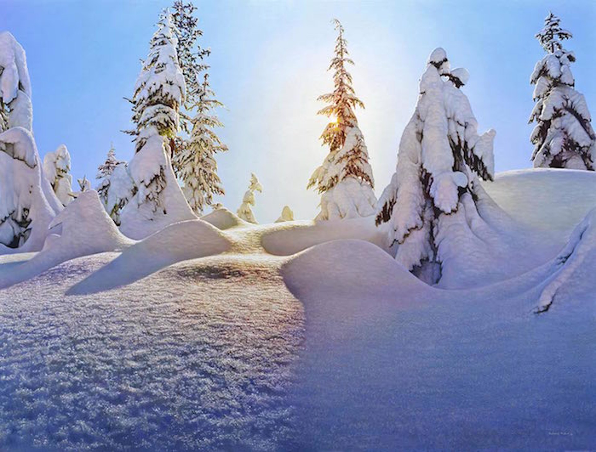 Winter Ascent by Richard Mravik