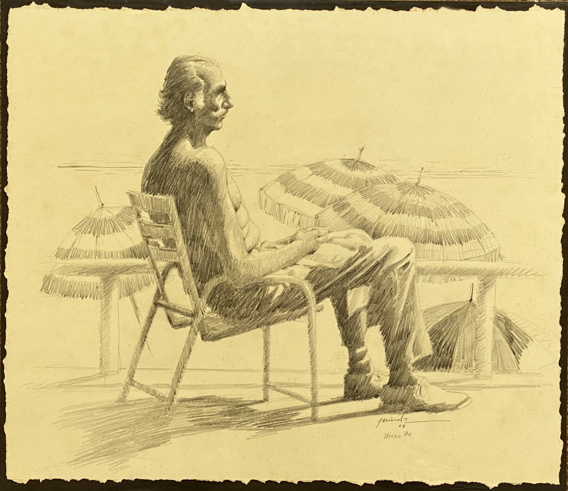 Soaking in the Sun by A. LaMoyne Garside