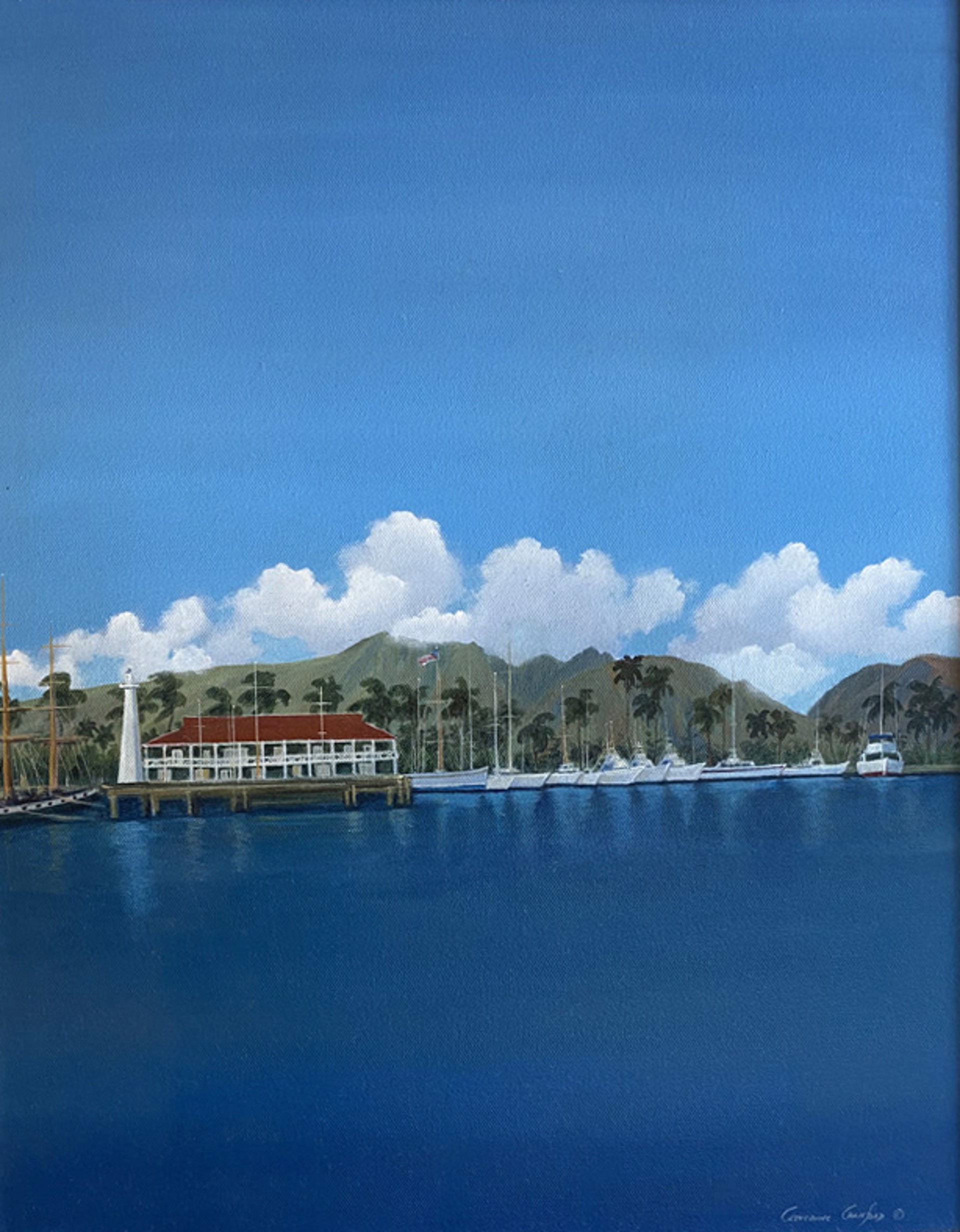 Lahaina Town by Catherine Cranford