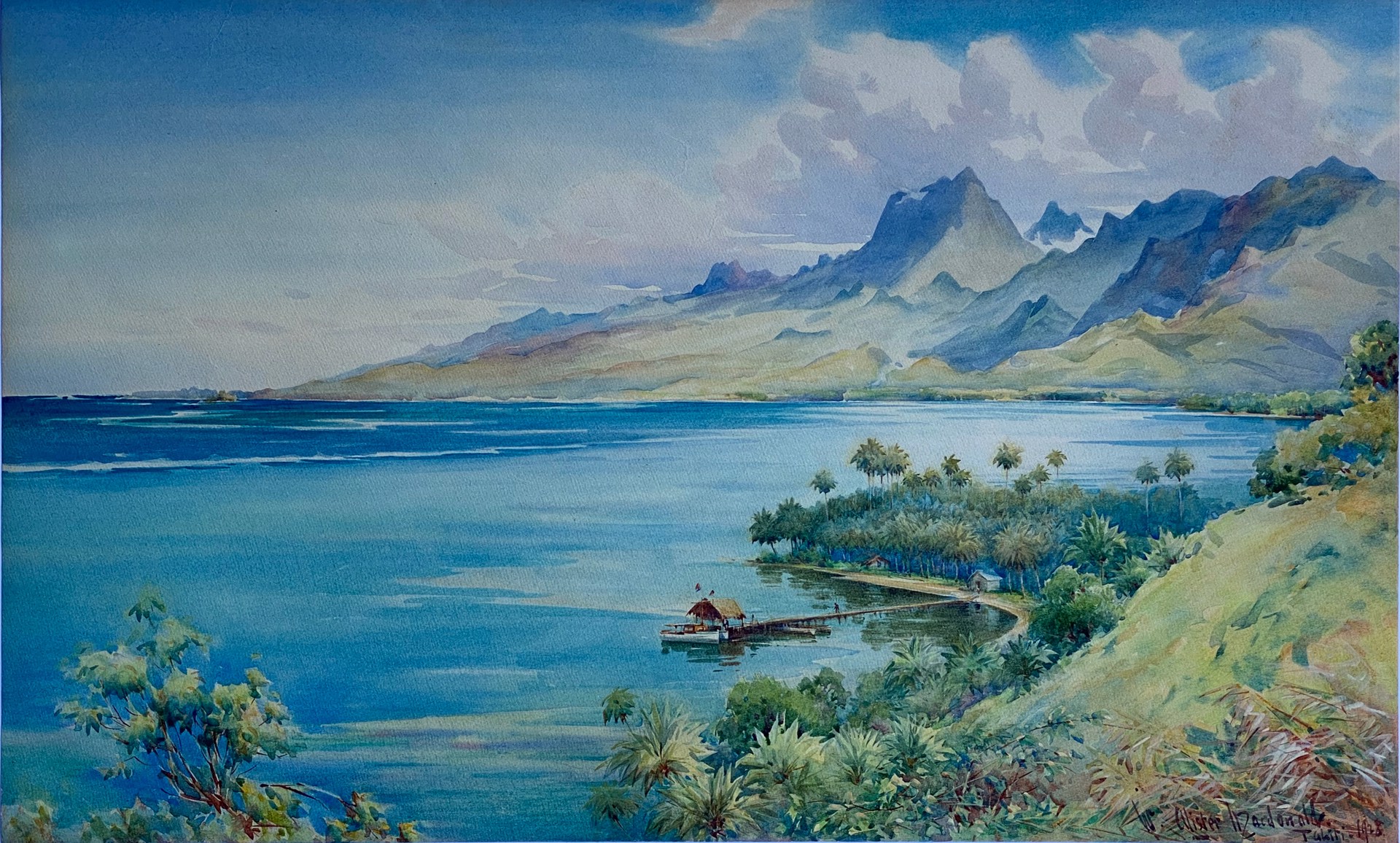 Tahiti by William A. MacDonald