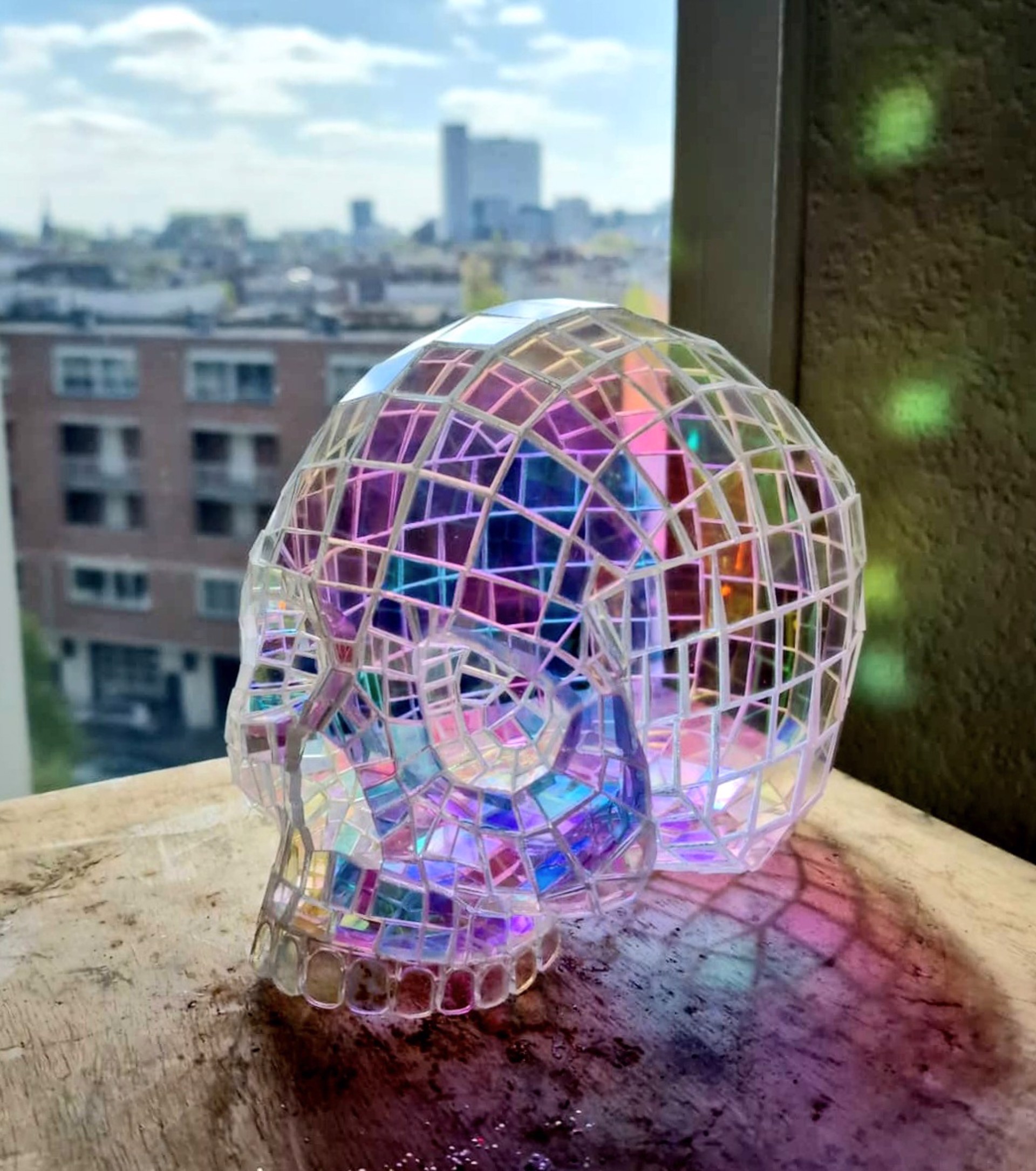 Holograph Skull by Colin Roberts