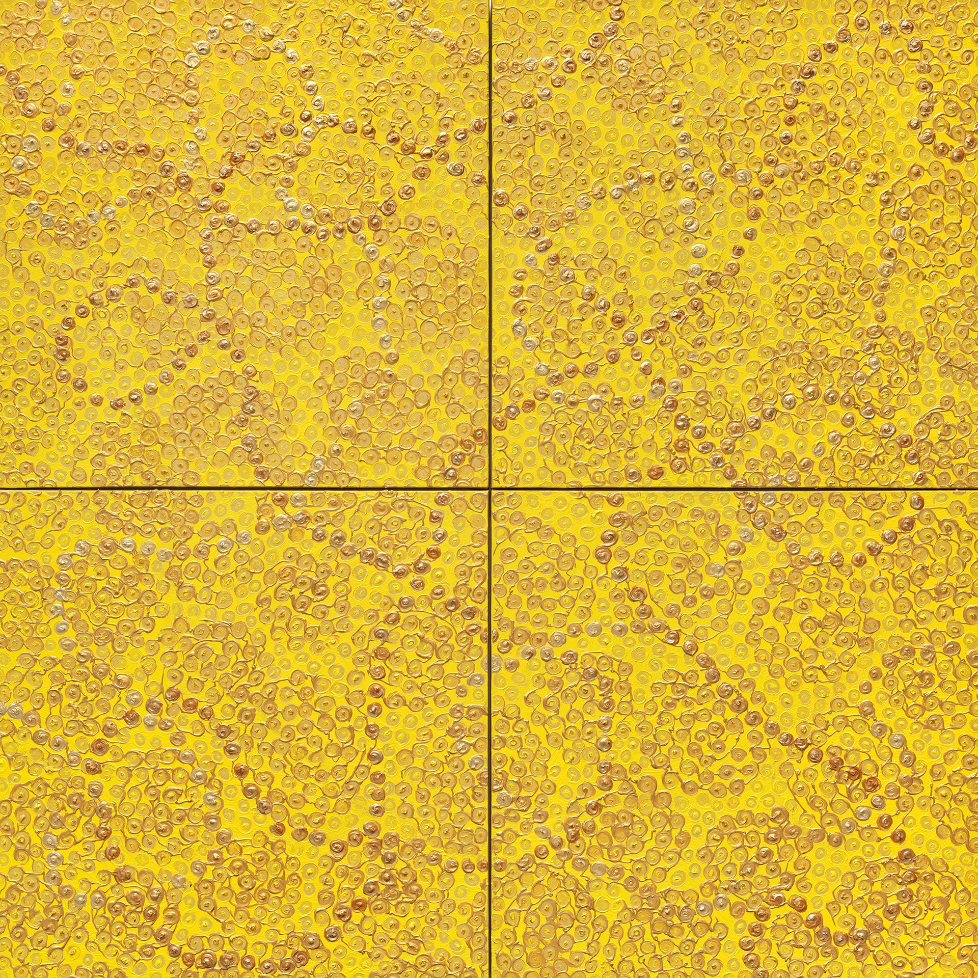 Brocades-Yellow Gold by Uma Rani Iyli