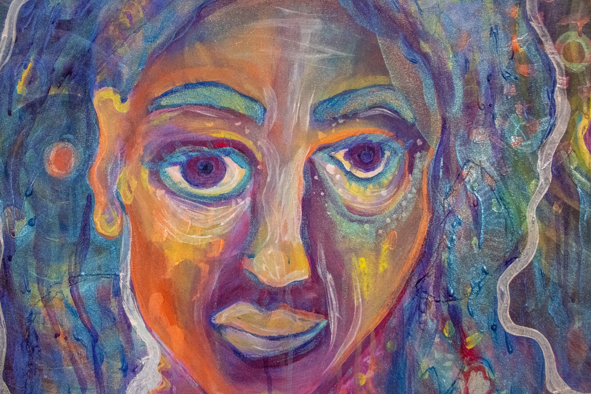 Untitled Self Portrait by Laurie Shapiro