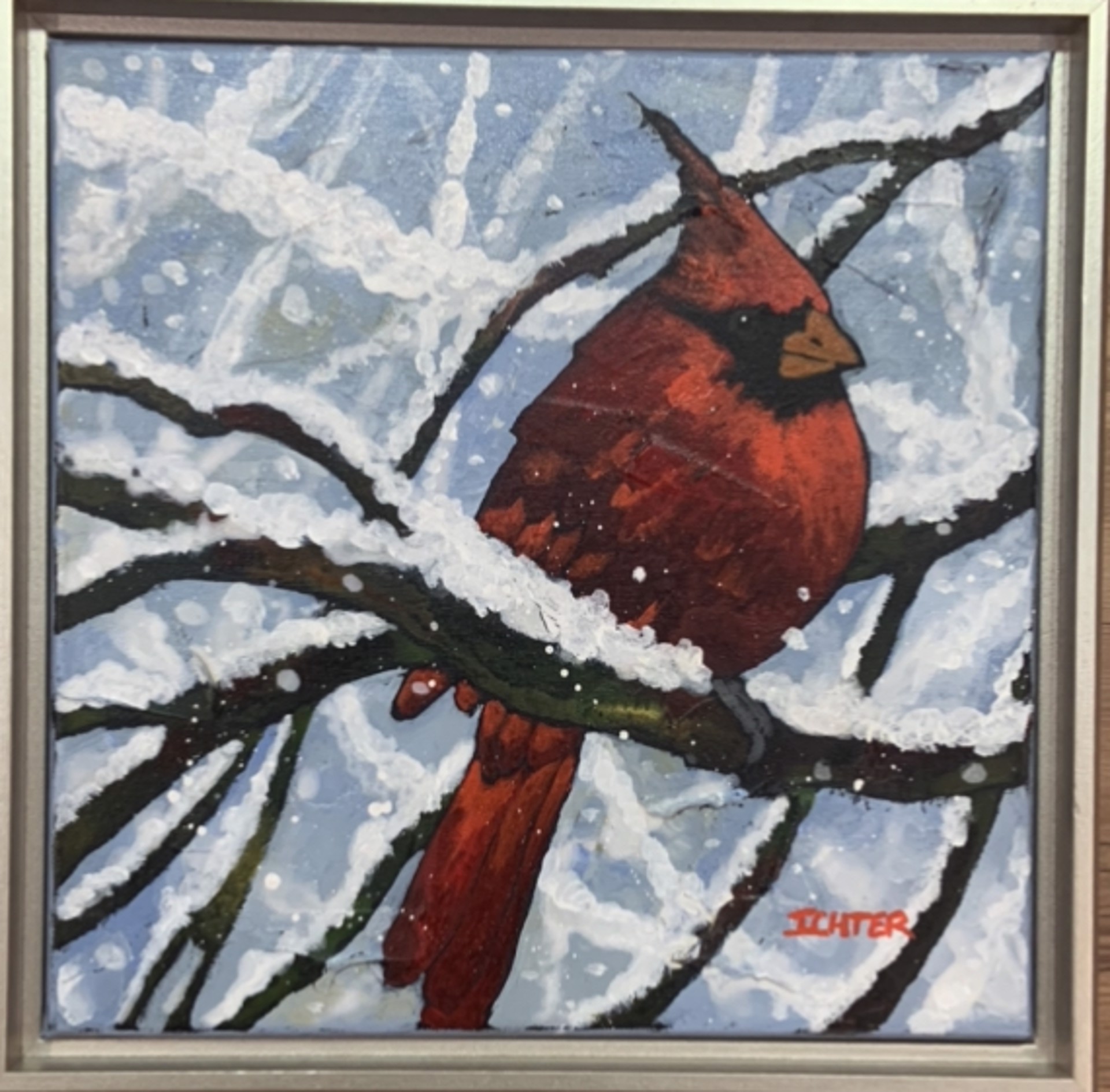 Cardinal in Snow by R. John Ichter