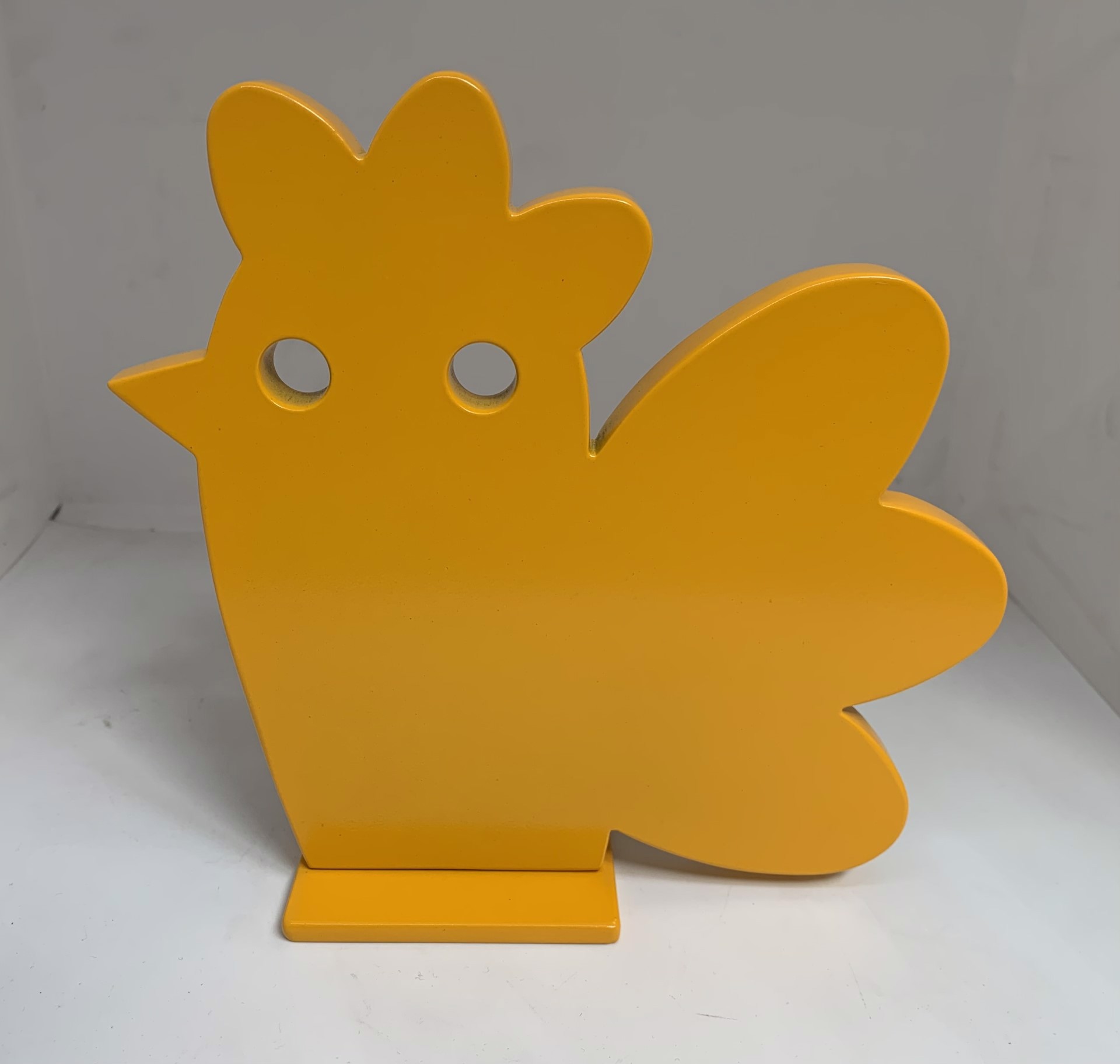 SOLD - Mini Chicken - Yellow by Jeffie Brewer